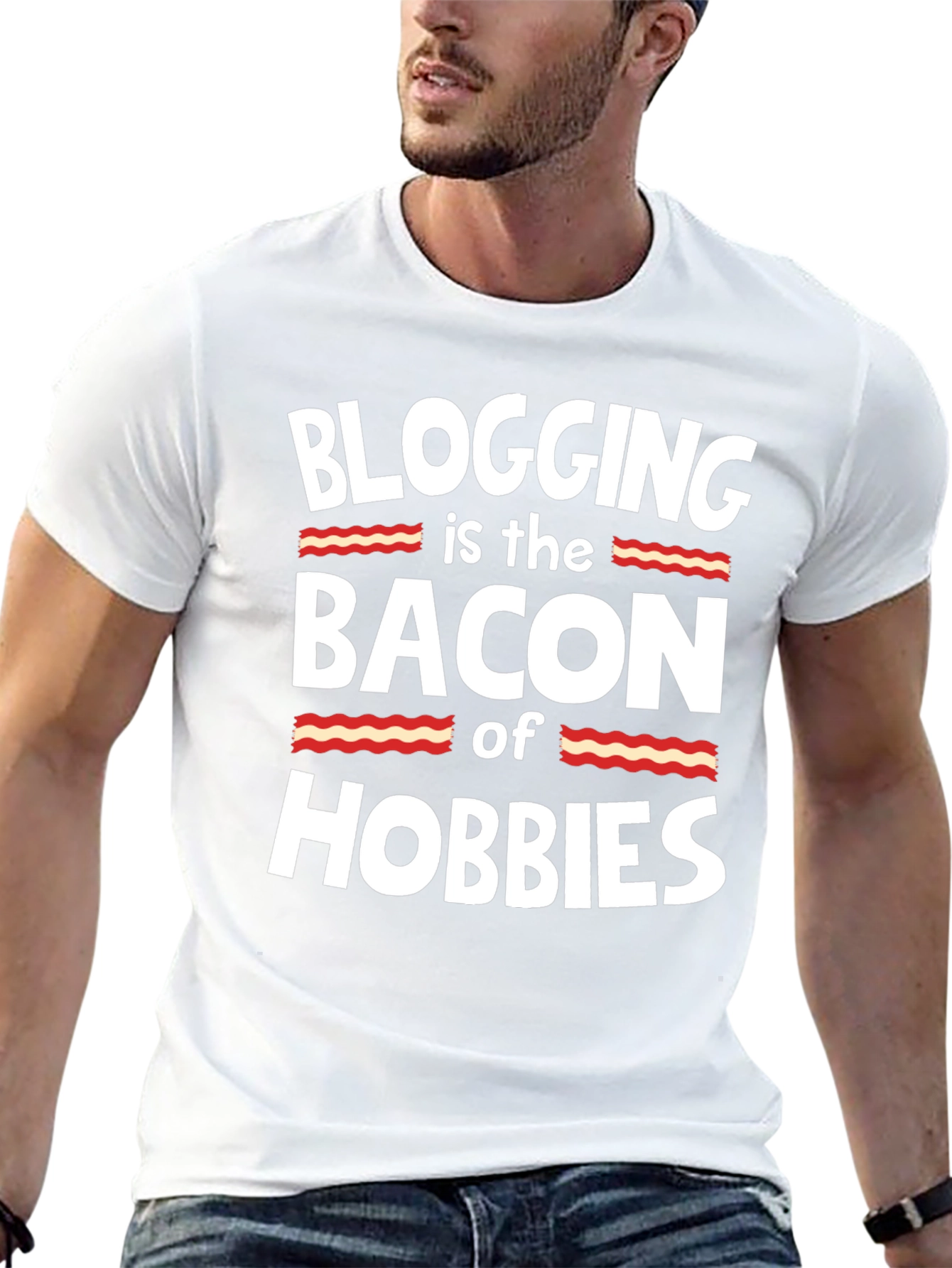 Blogging is the Bacon of Hobbies T-Shirt