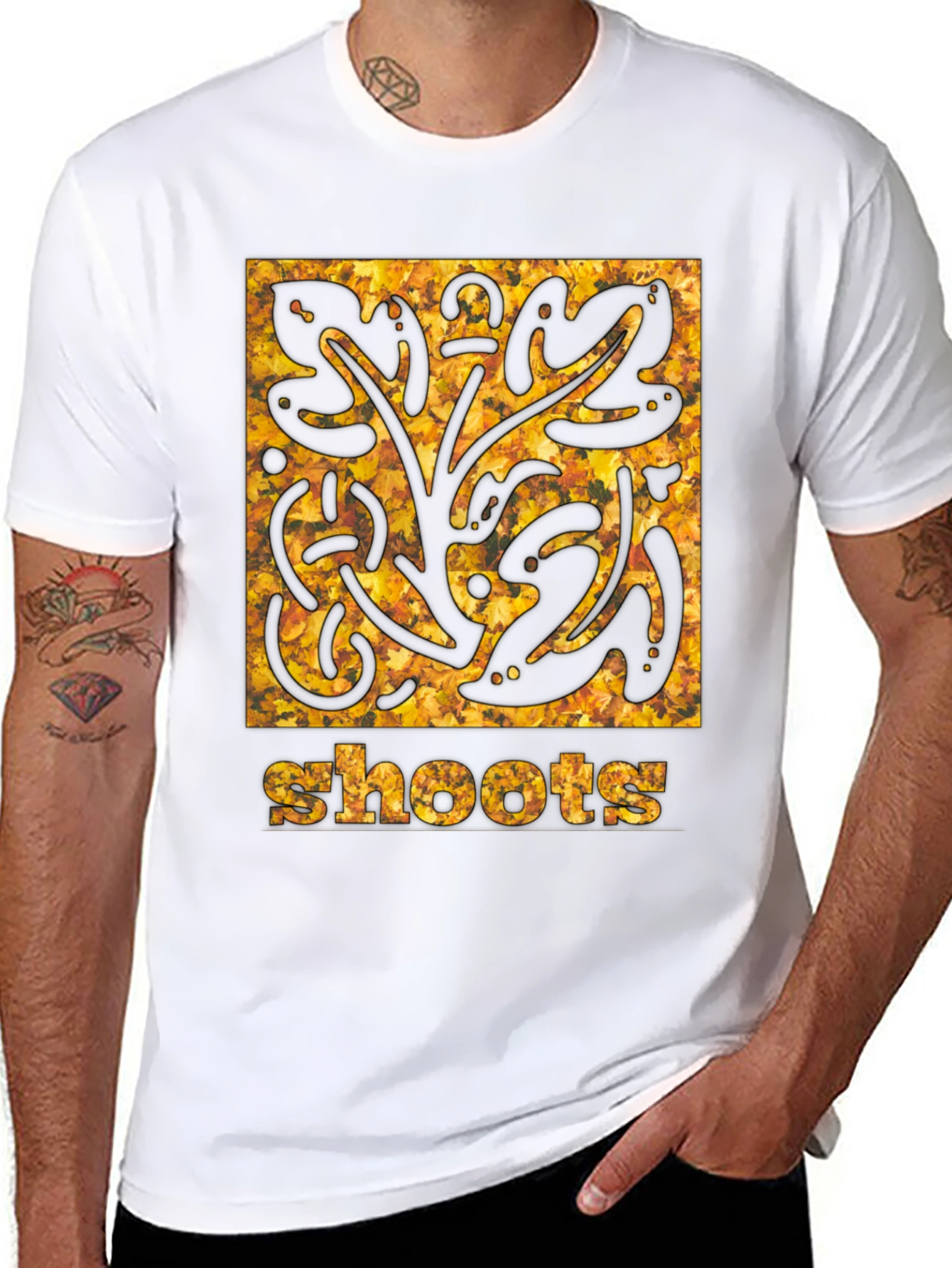 Abstract Graphic Print T-Shirt - Modern Streetwear