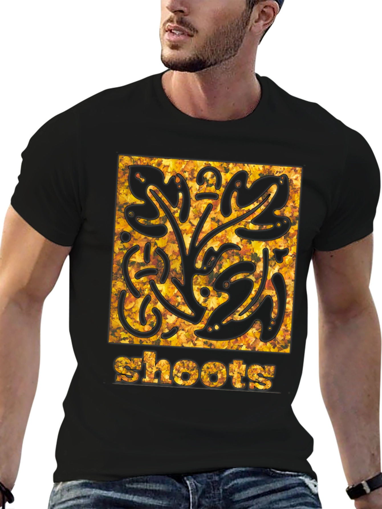 Abstract Graphic Print T-Shirt - Modern Streetwear