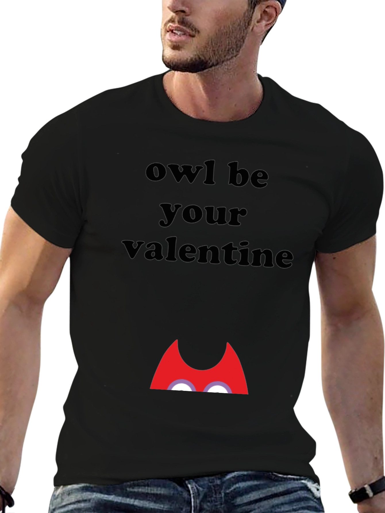 Owl Be Your Valentine Graphic T-Shirt