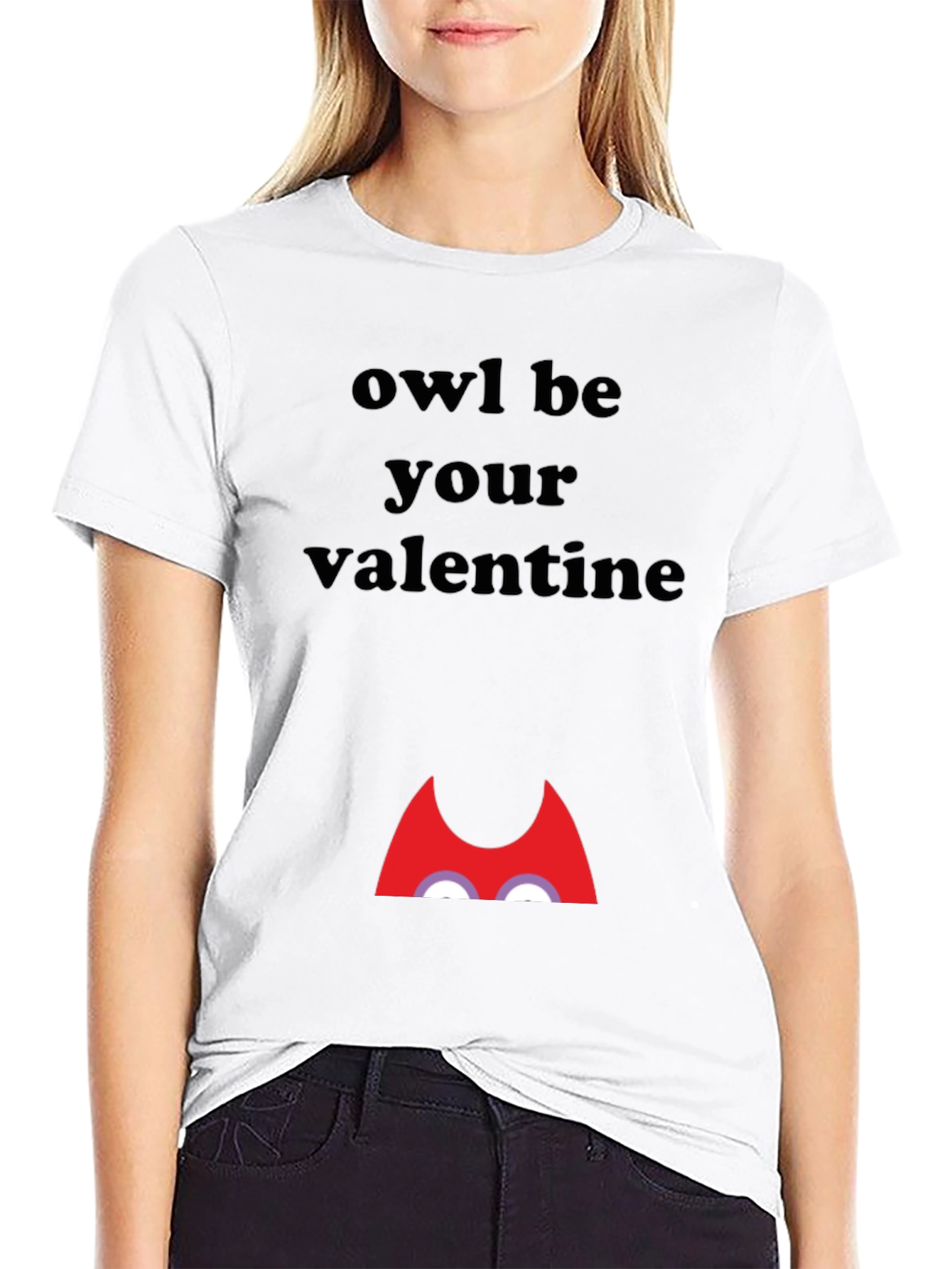 Owl Be Your Valentine Graphic T-Shirt