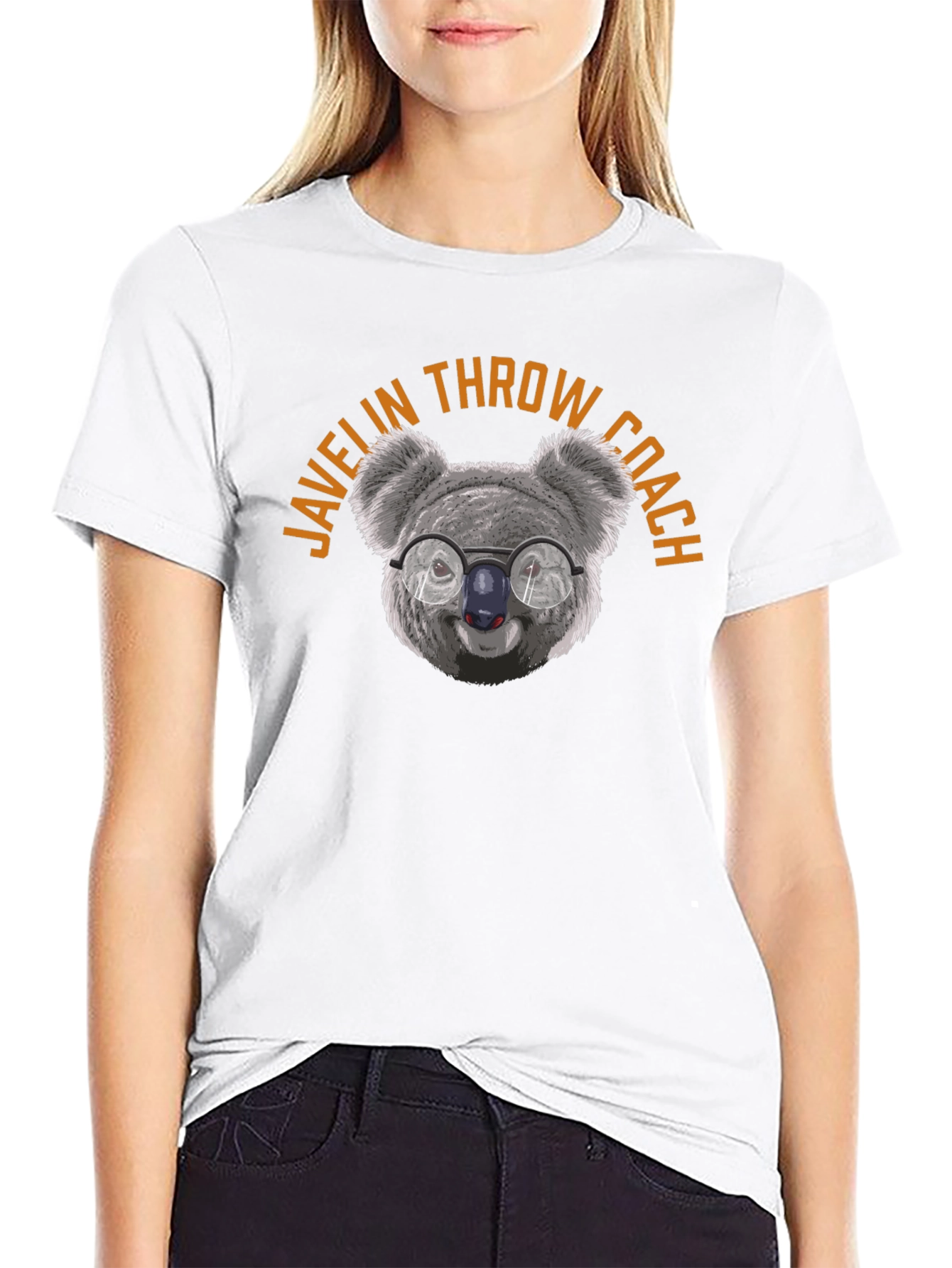 Javelin Throw Coach Koala T-Shirt