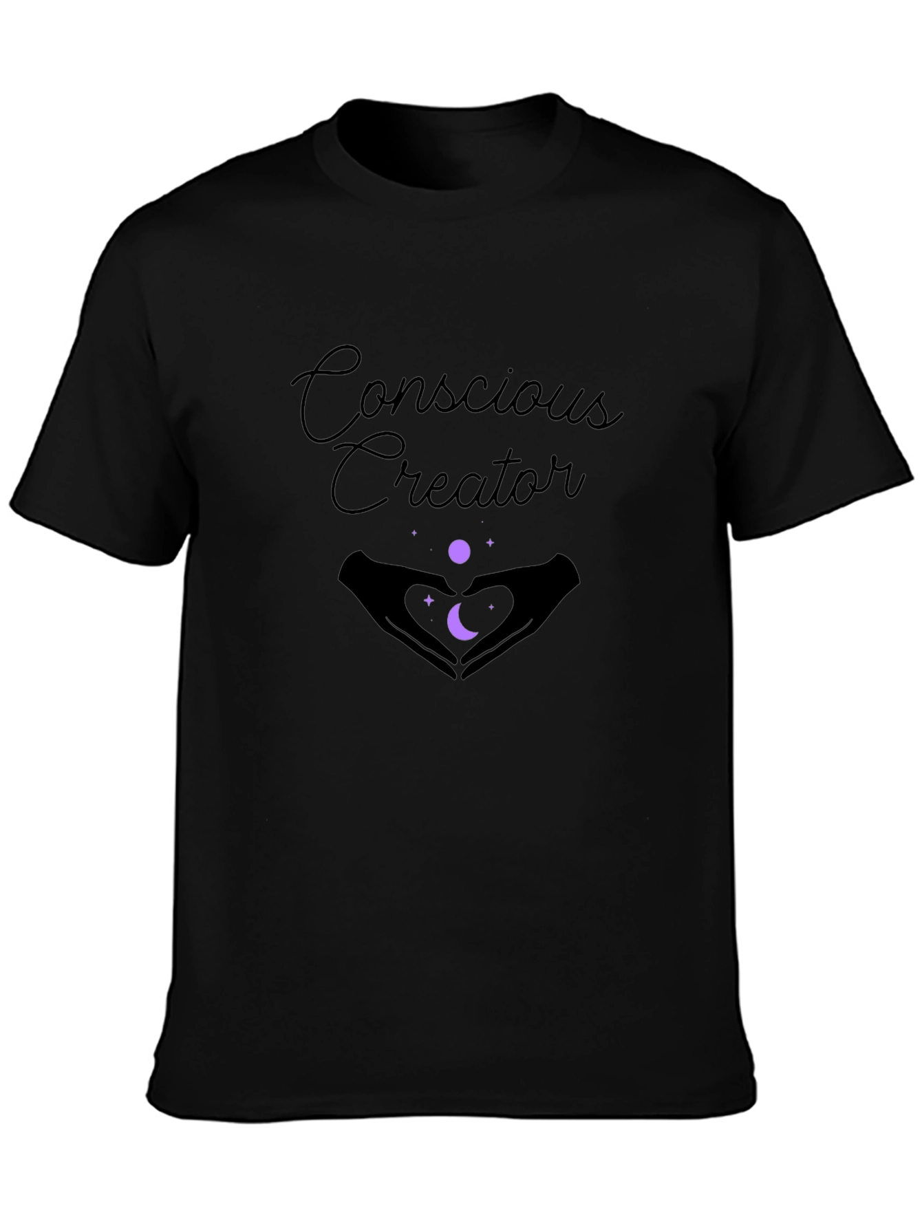 Conscious Creator Graphic Tee - Black