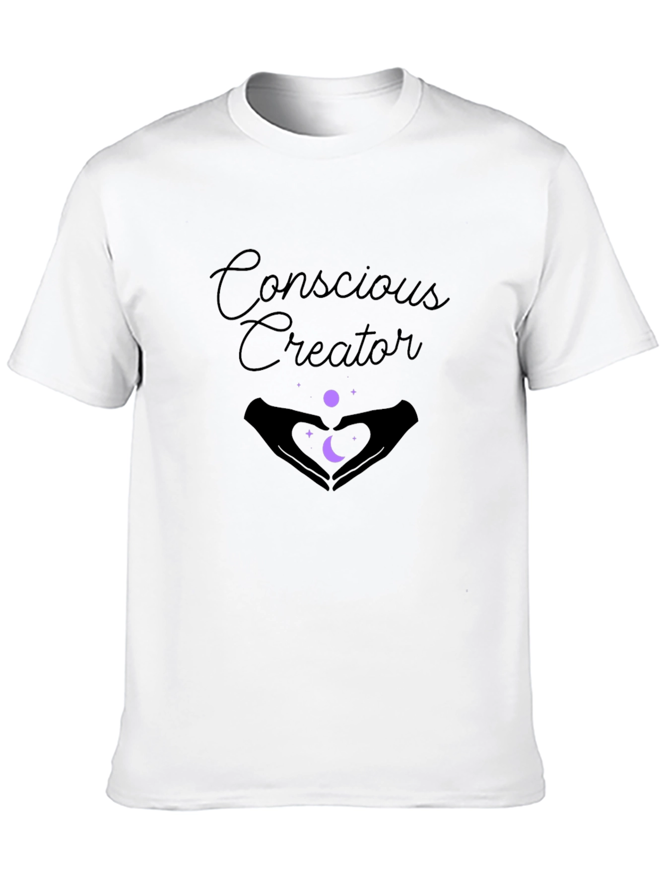 Conscious Creator Graphic Tee - Black