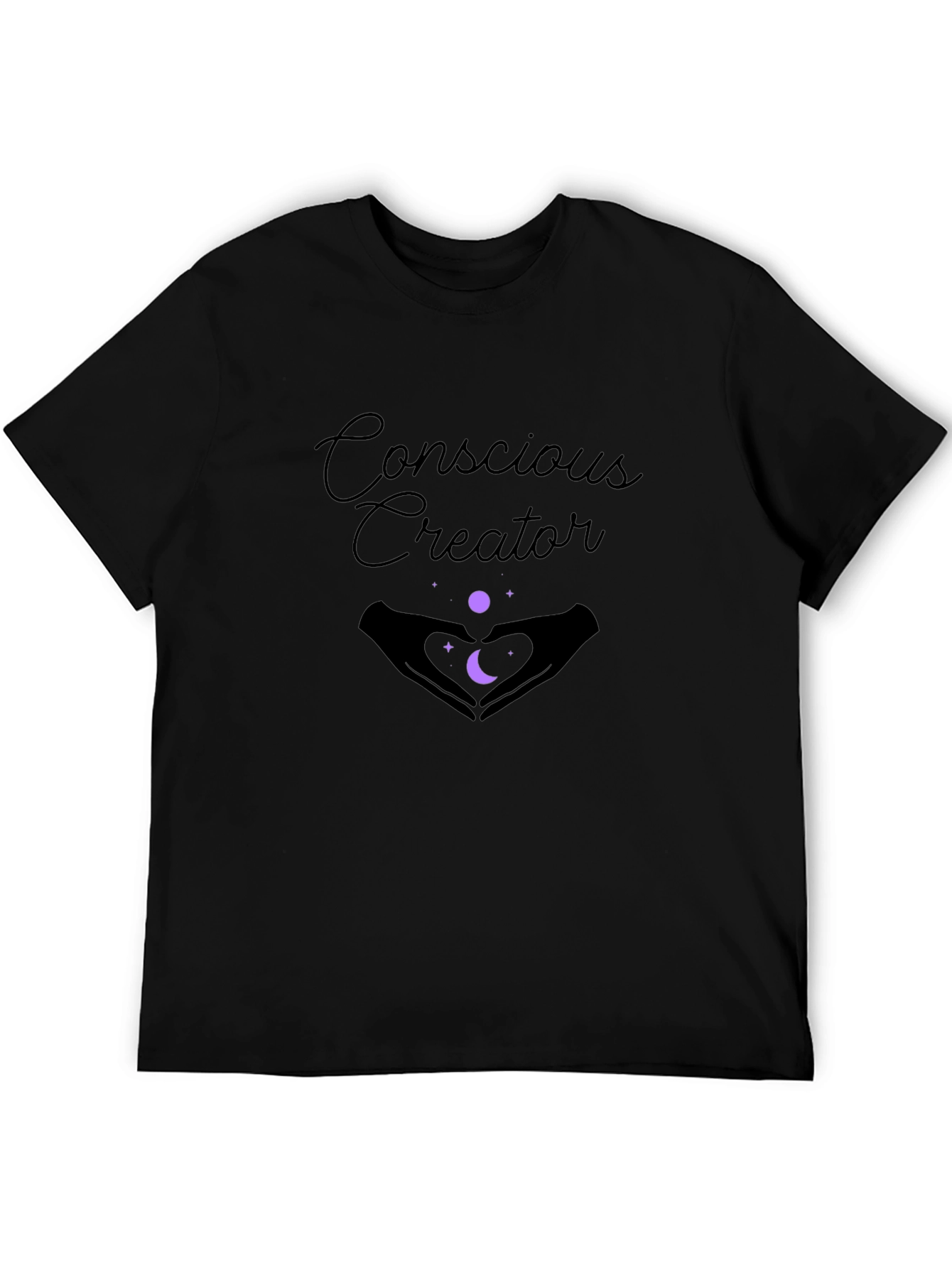 Conscious Creator Graphic Tee - Black
