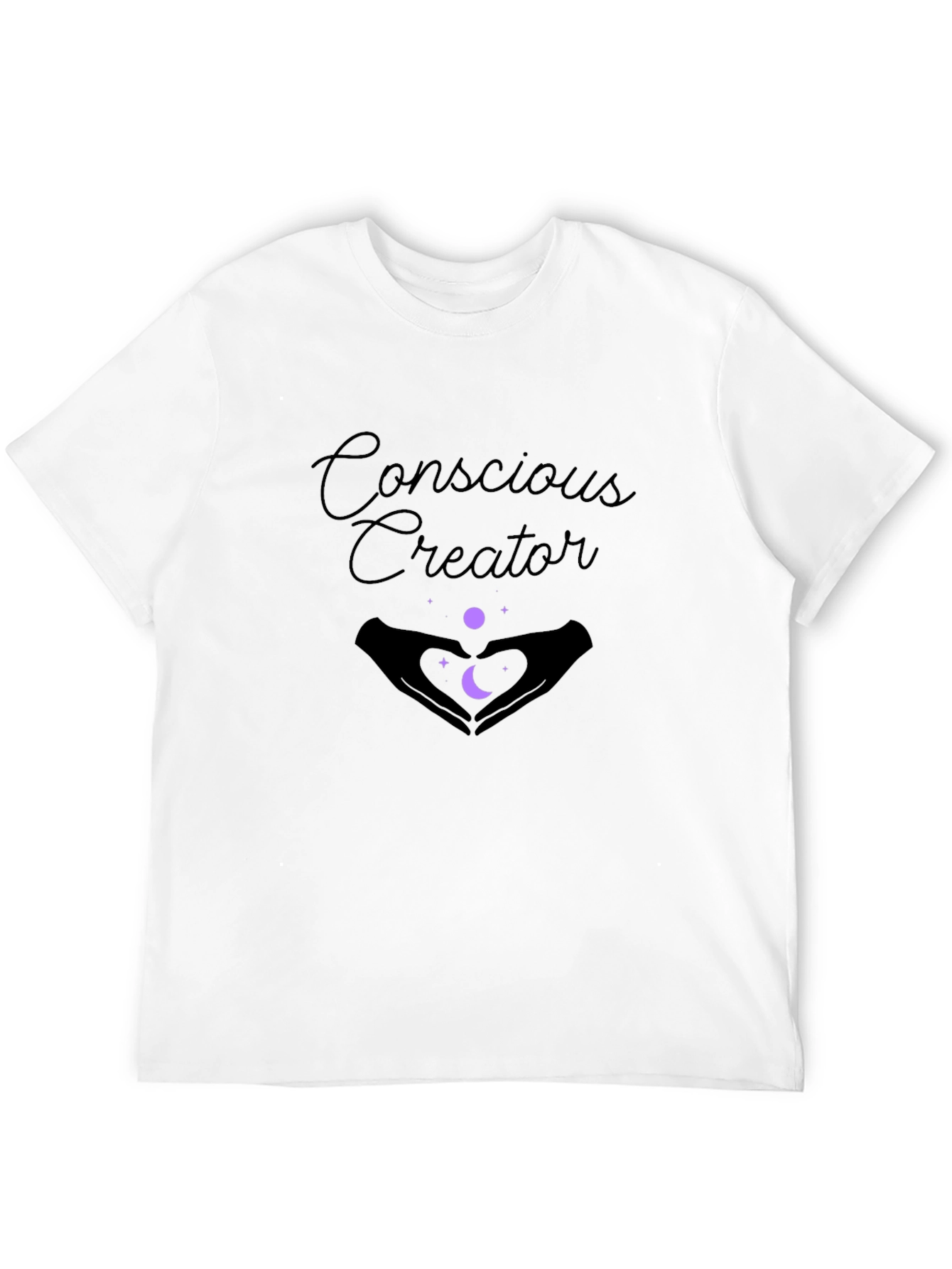 Conscious Creator Graphic Tee - Black