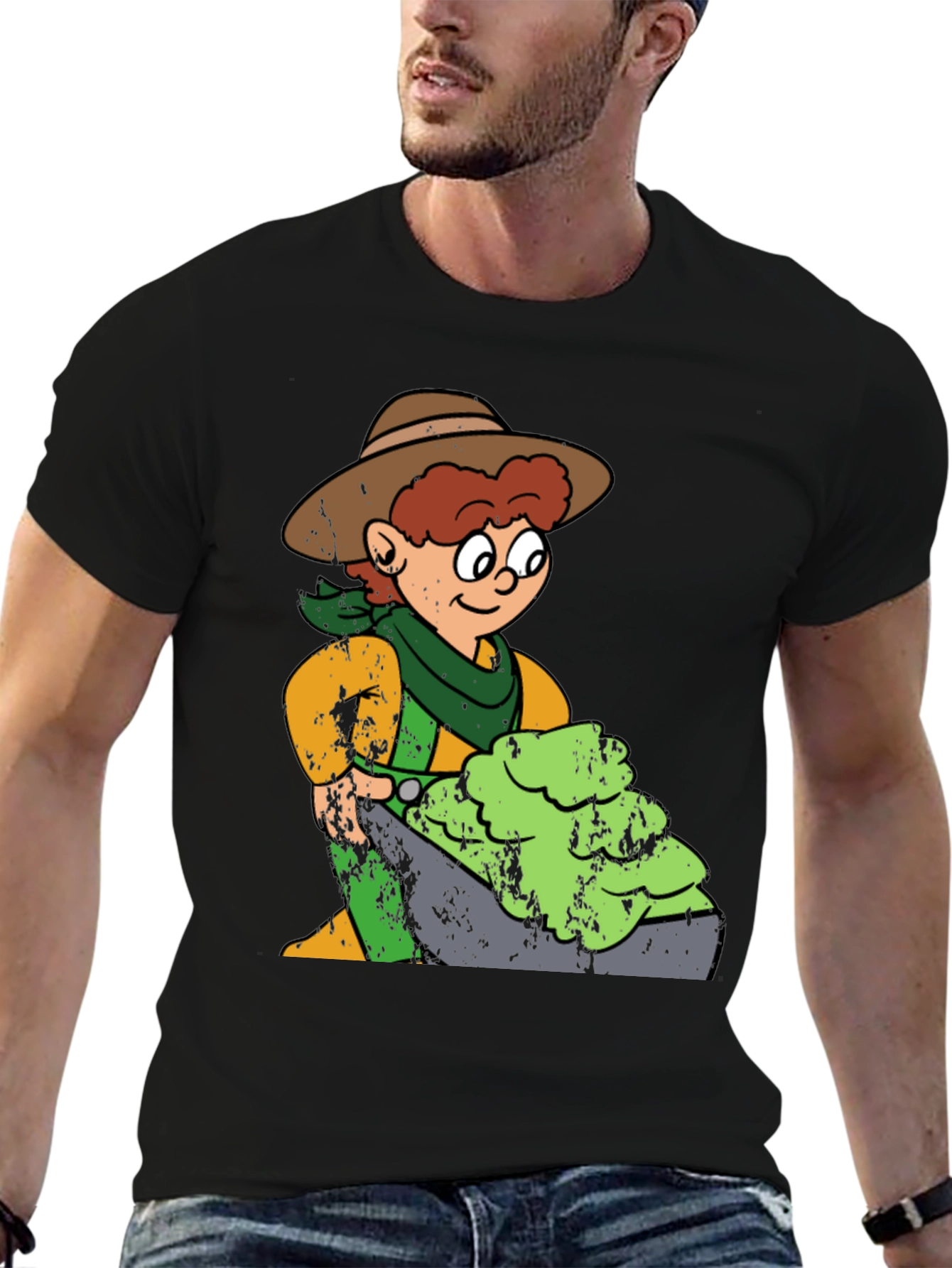 Cartoon Cowboy T-Shirt