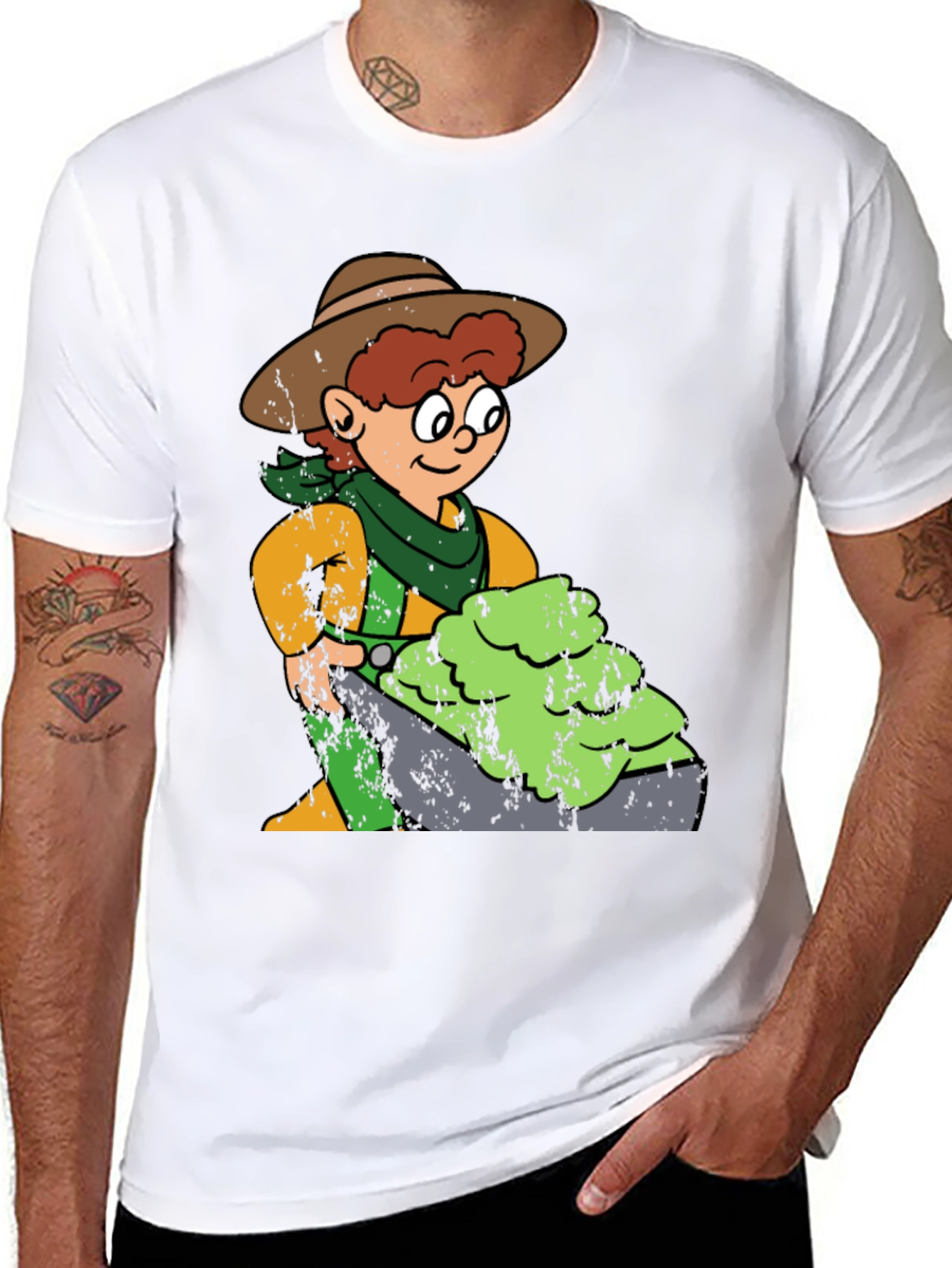 Cartoon Cowboy T-Shirt