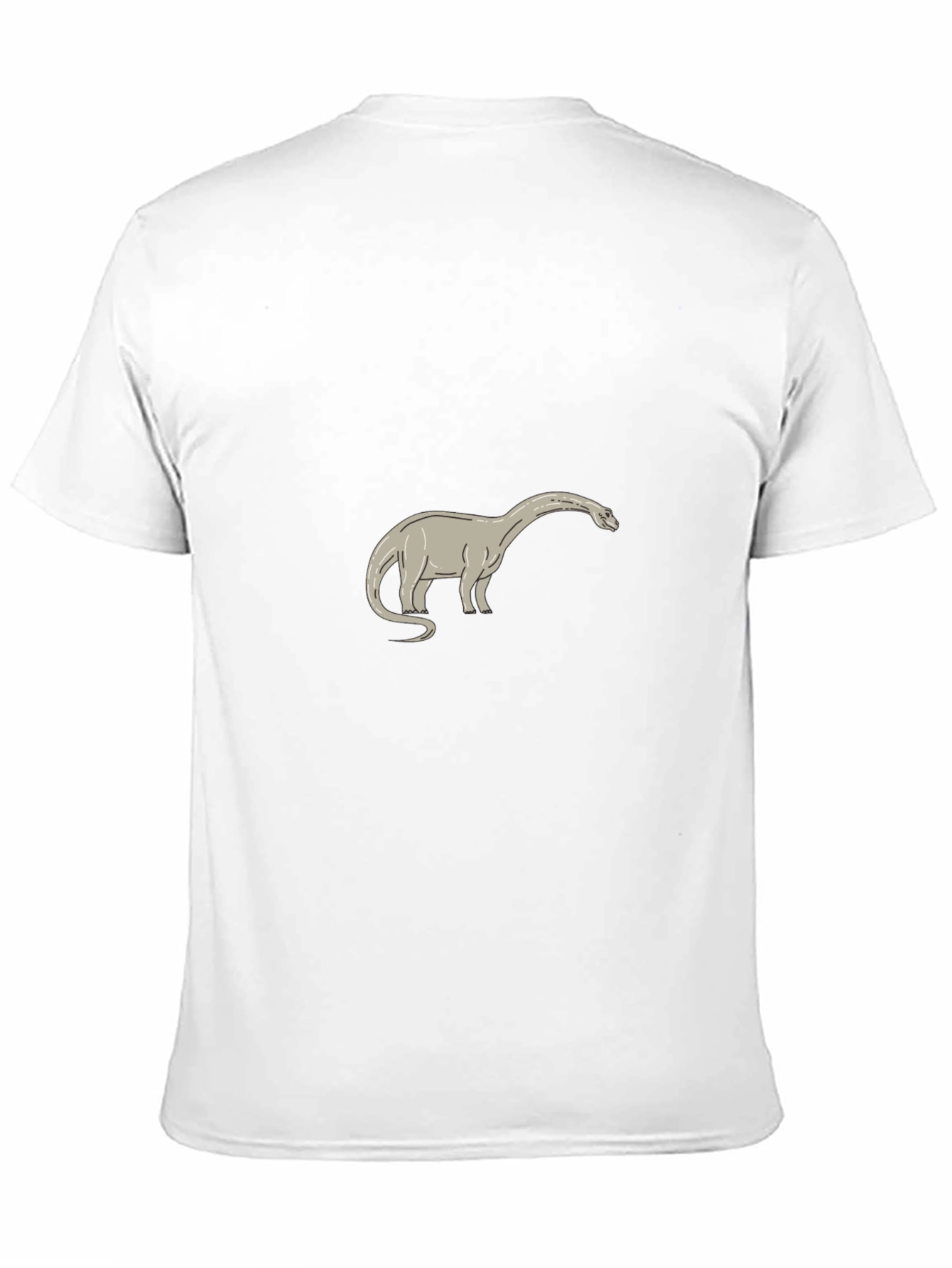 Dinosaur Graphic Tee - Black Cotton T-Shirt
