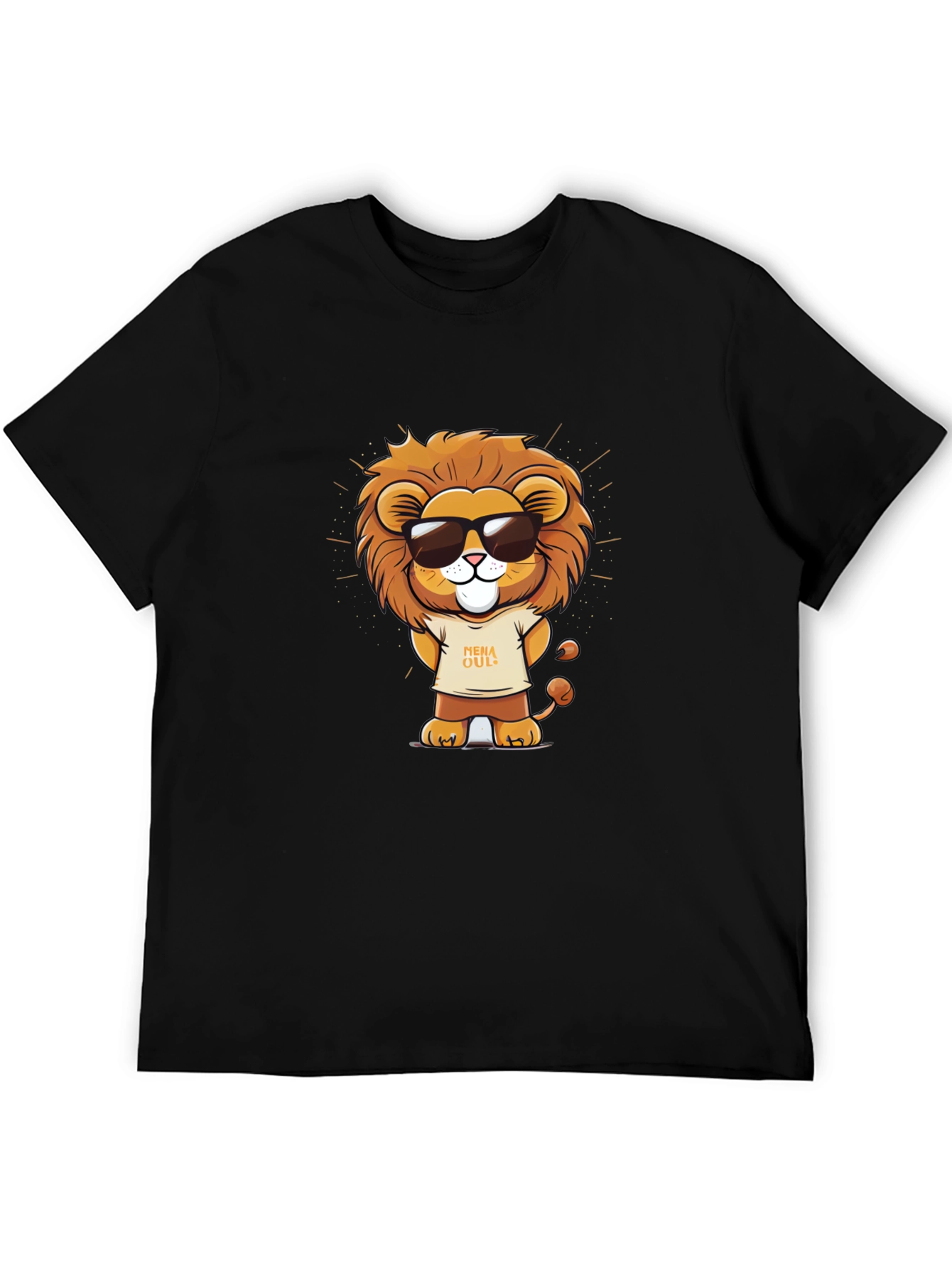 Cool Lion Graphic T-Shirt