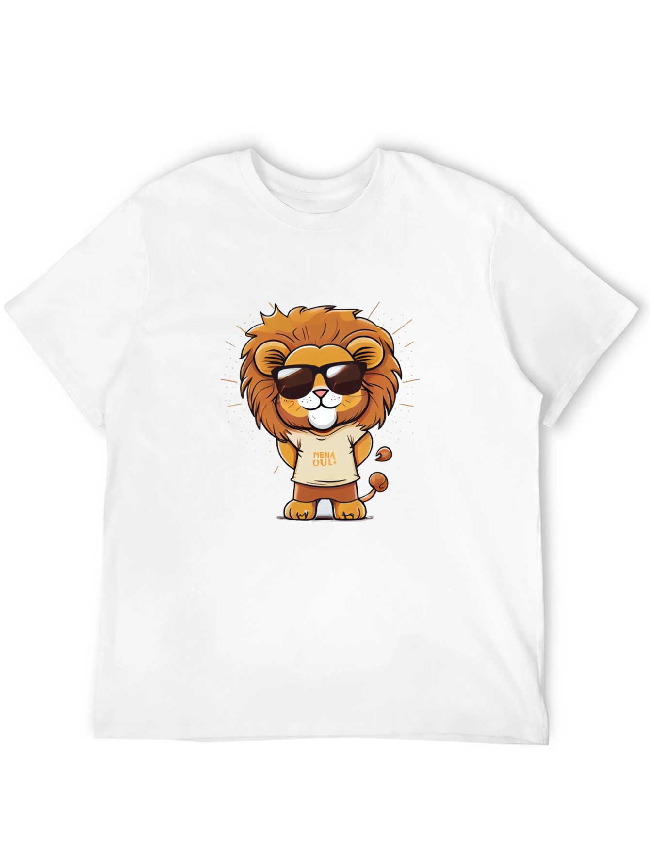 Cool Lion Graphic T-Shirt