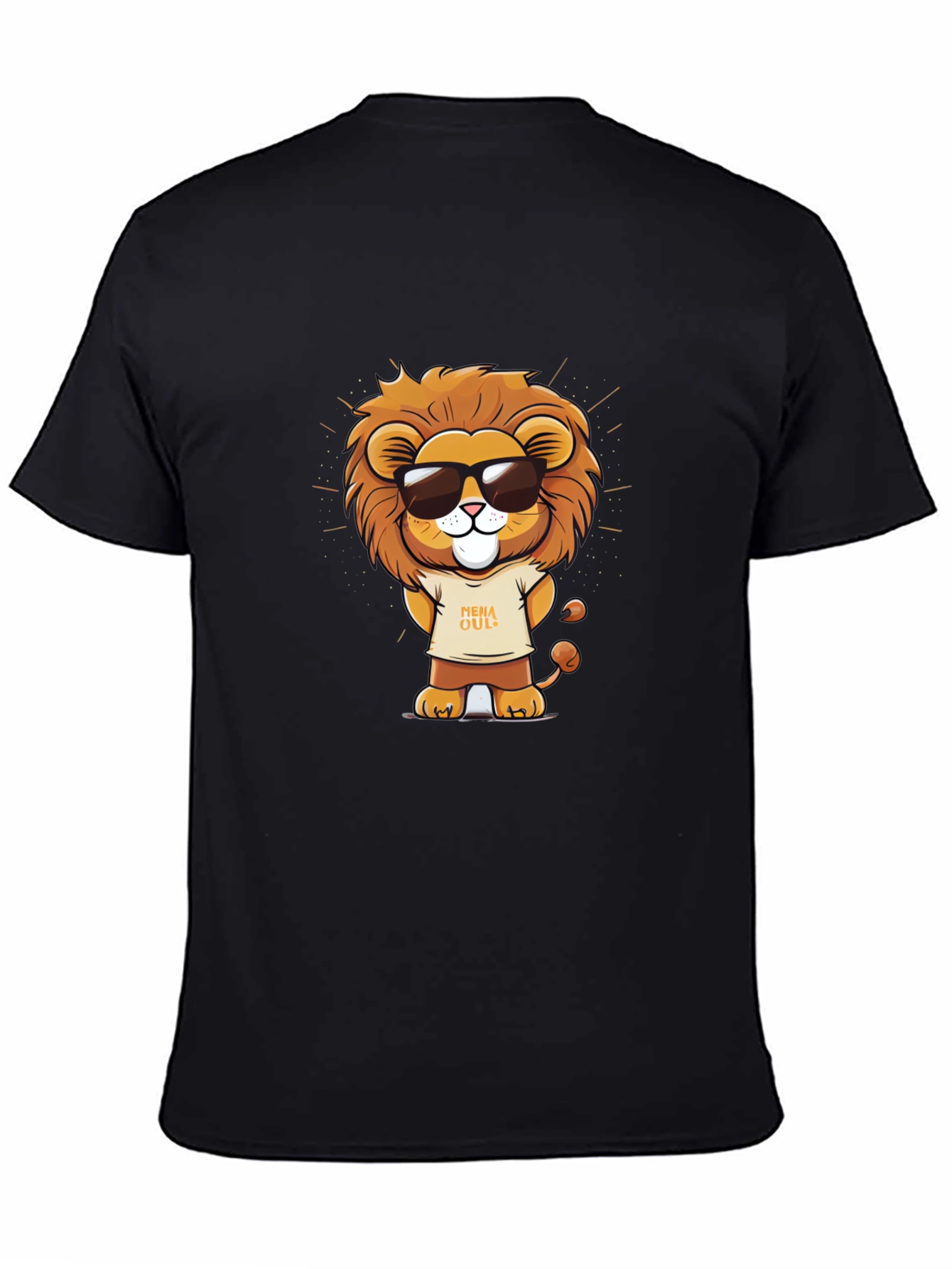 Cool Lion Graphic T-Shirt