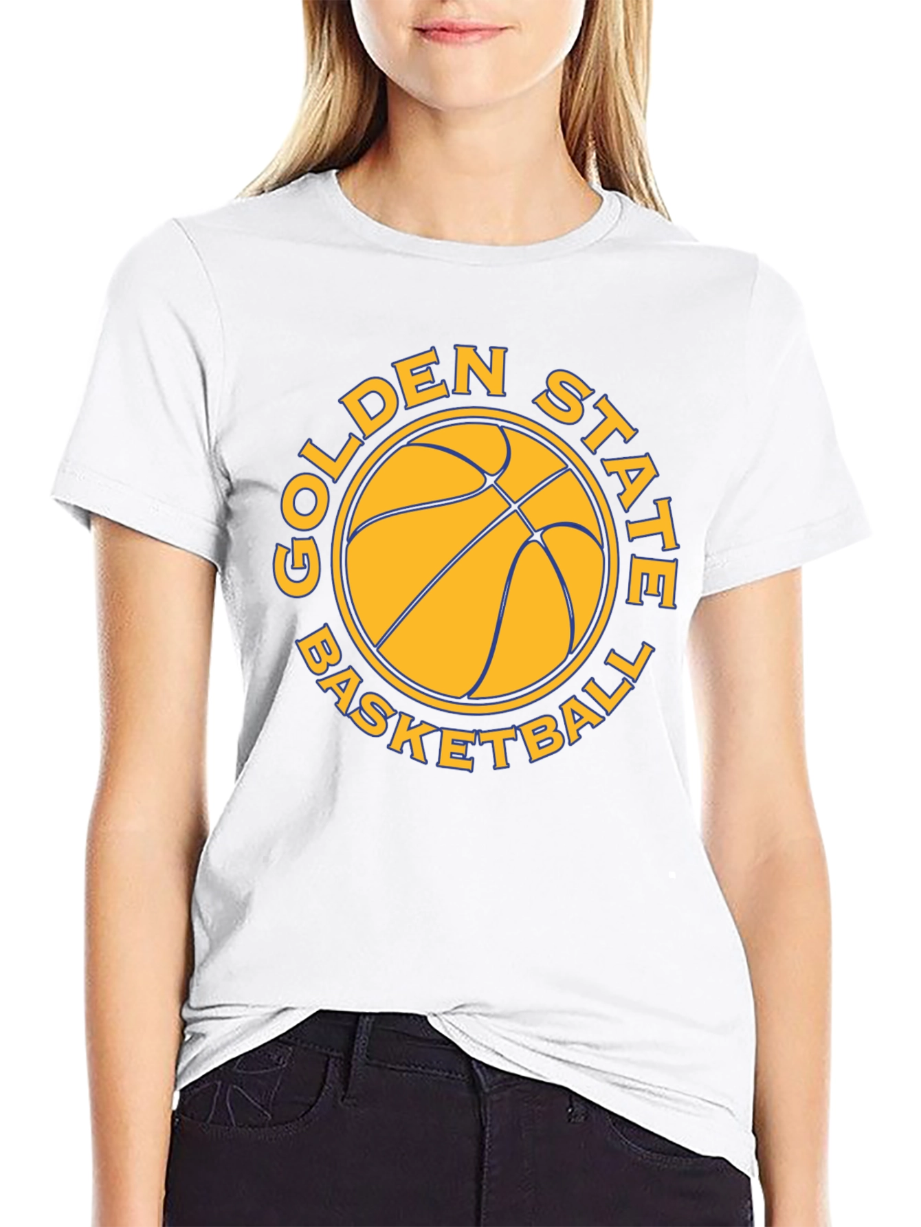 Golden State Basketball Black T-Shirt