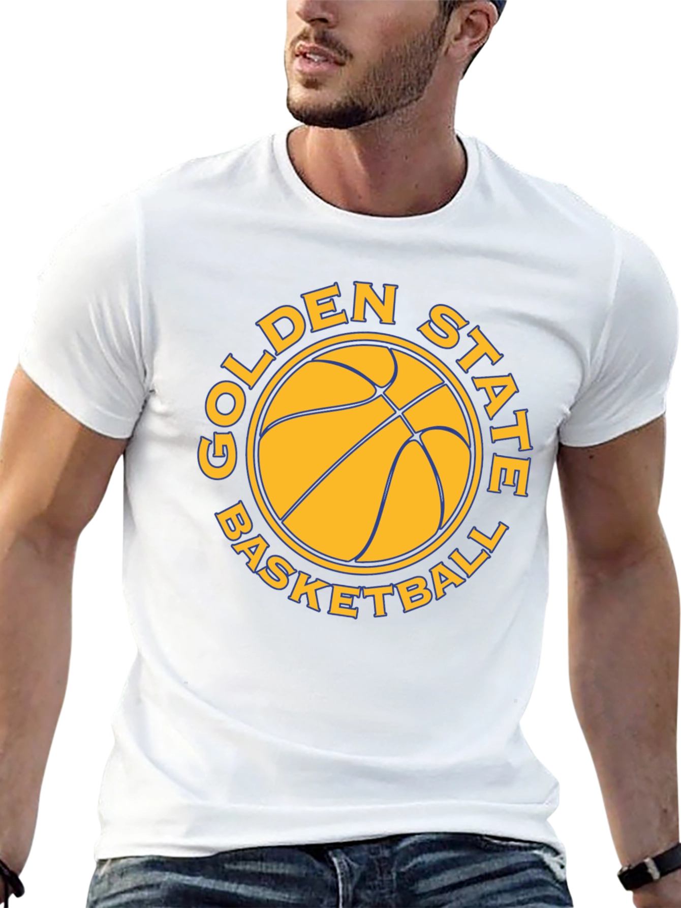 Golden State Basketball Black T-Shirt