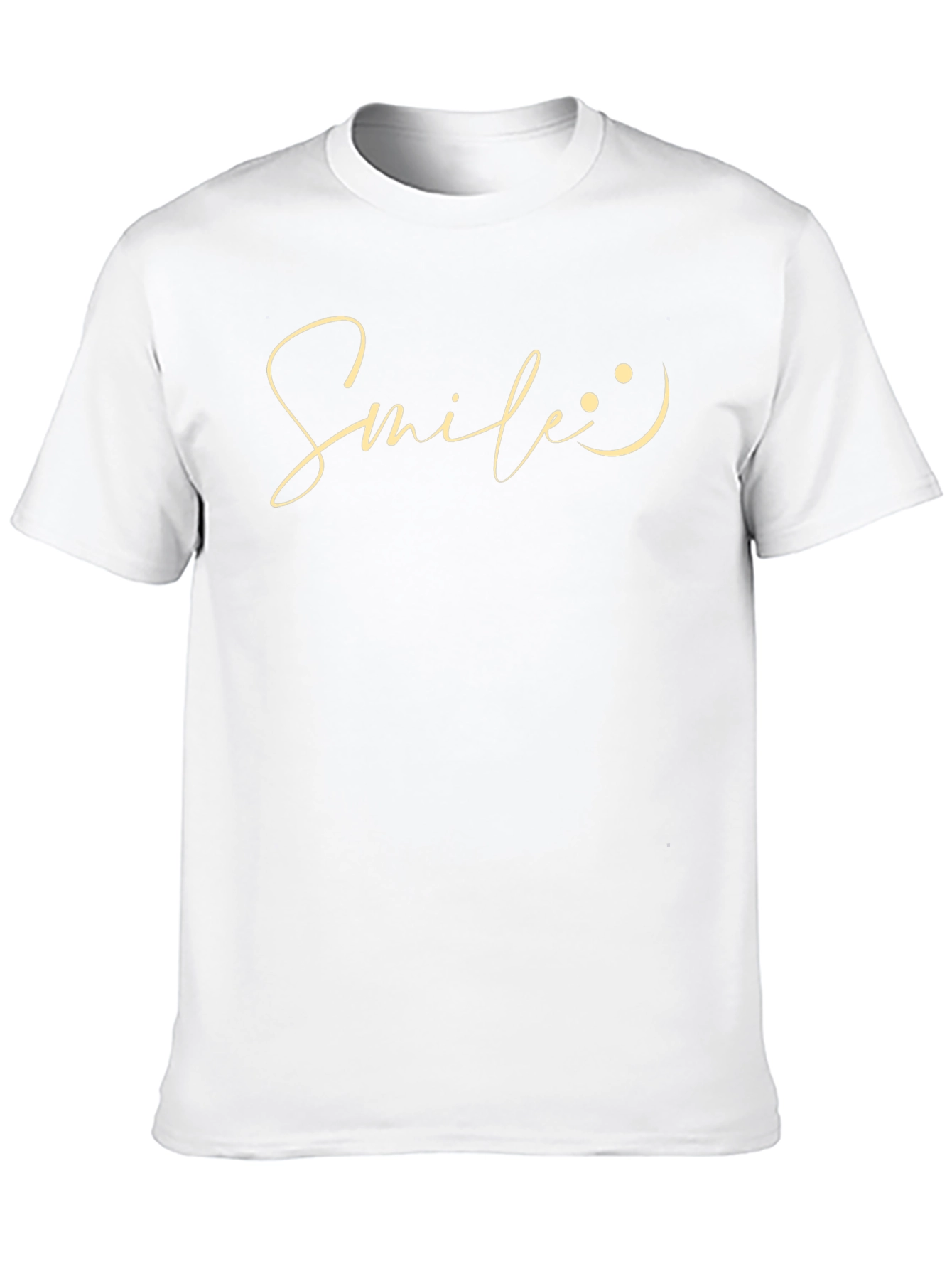 Smile Graphic Tee - Everyday Comfort