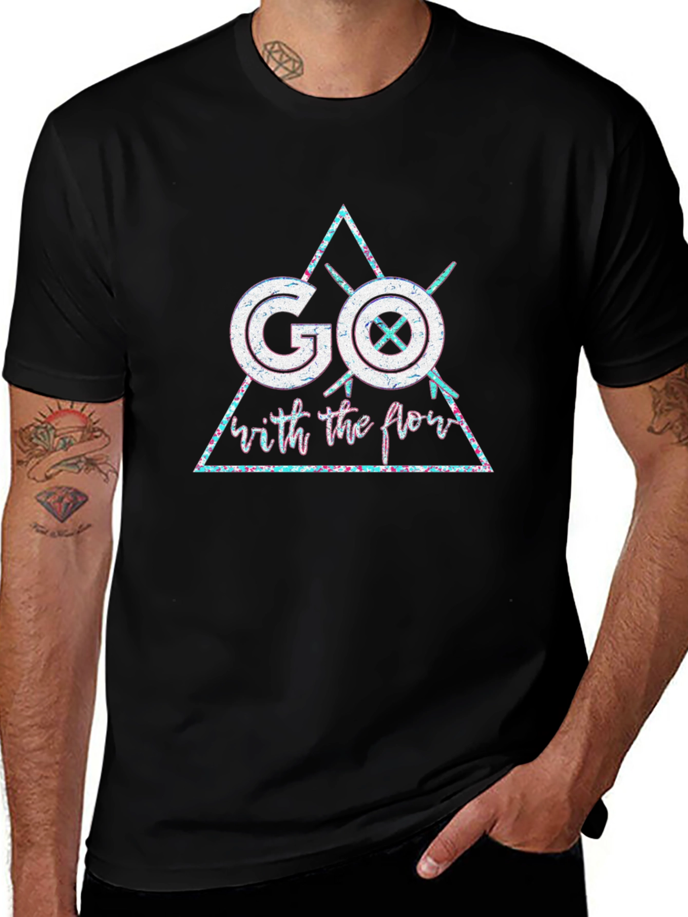 Go With The Flow Graphic Tee