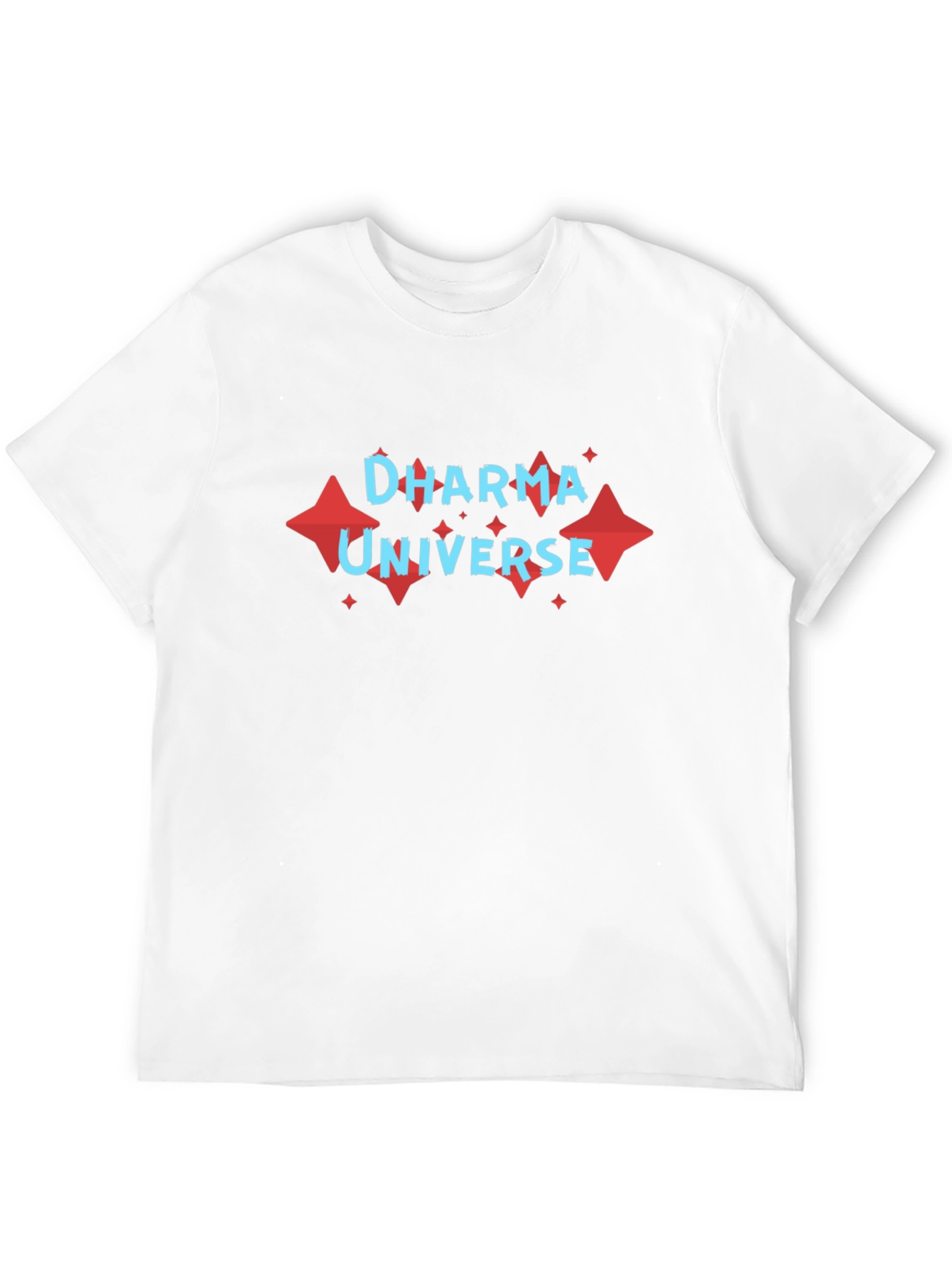 Dharma Universe Graphic Print Black T-Shirt