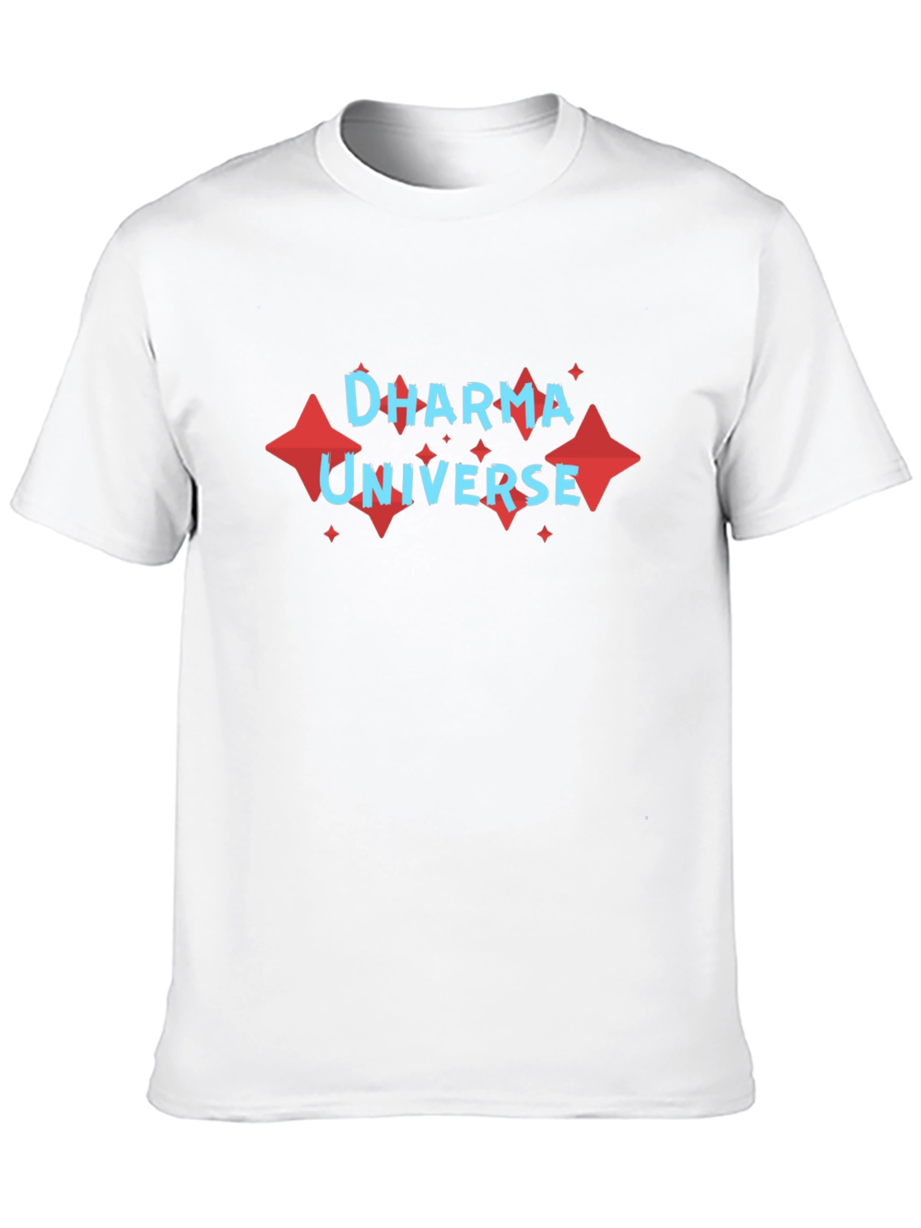 Dharma Universe Graphic Print Black T-Shirt