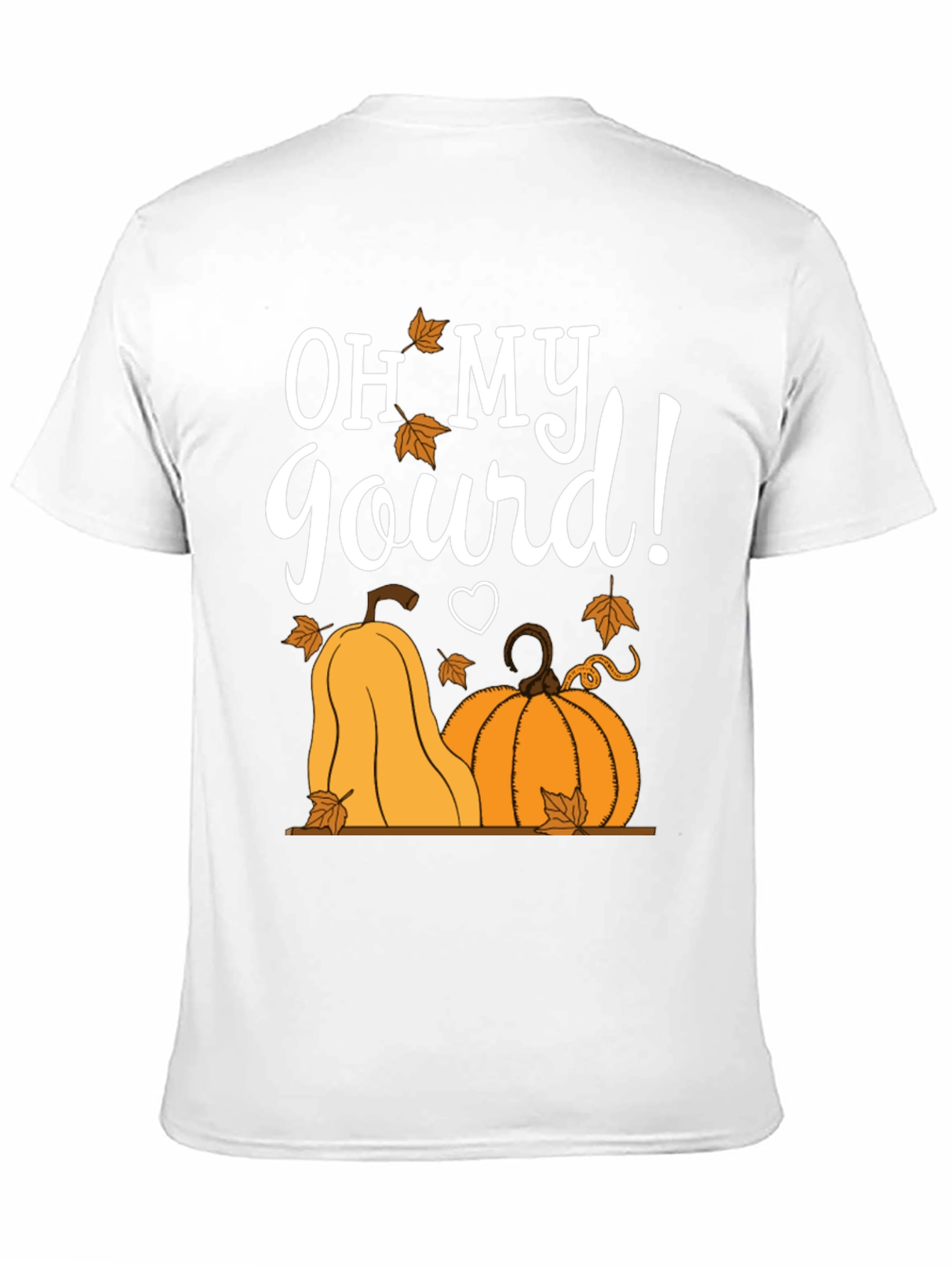 Oh My Gourd! Pumpkin Graphic T-Shirt