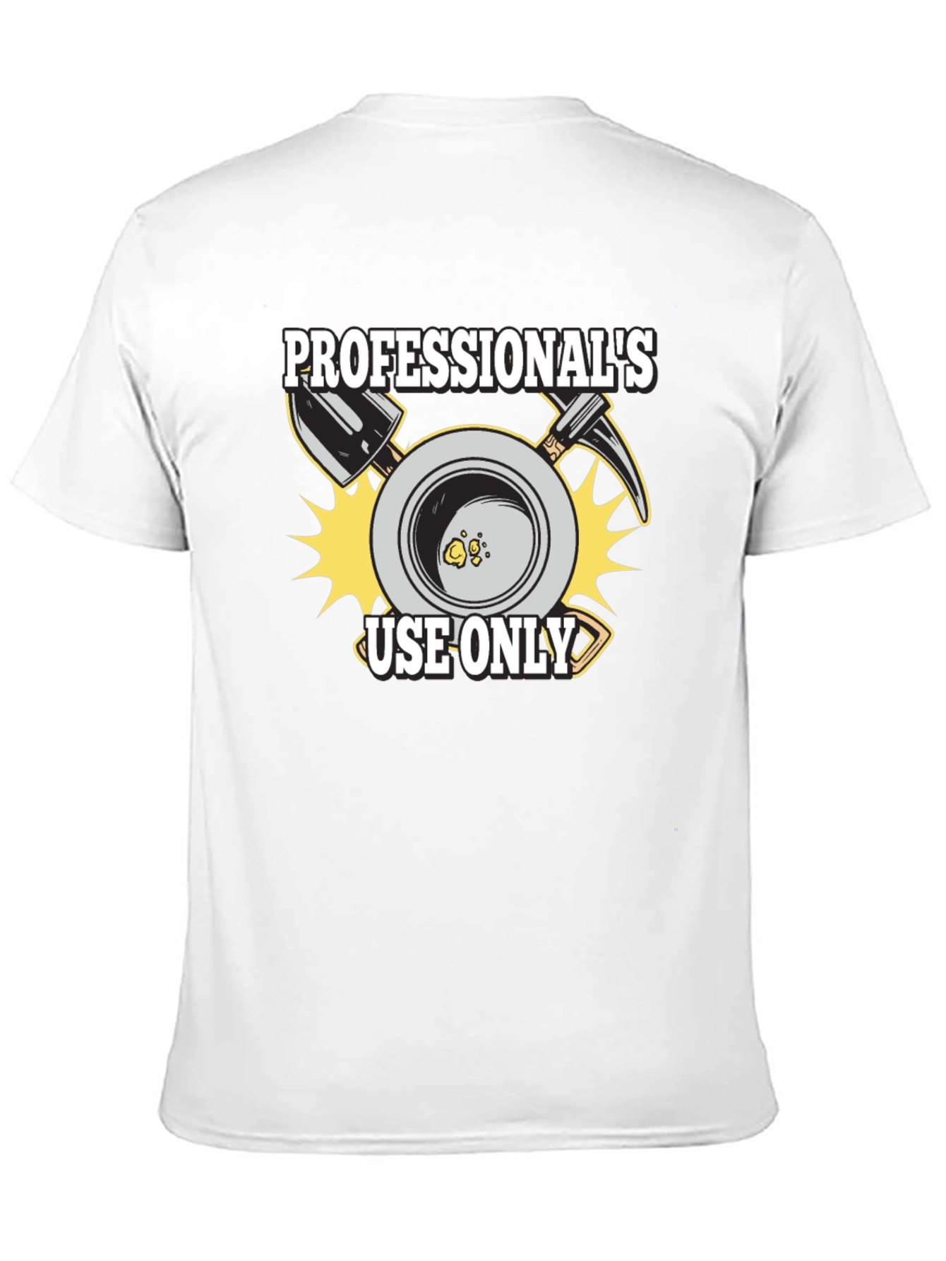 Professionals Use Only Black T-Shirt
