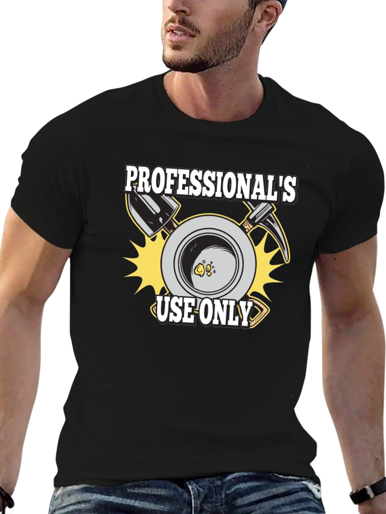 Professionals Use Only Black T-Shirt