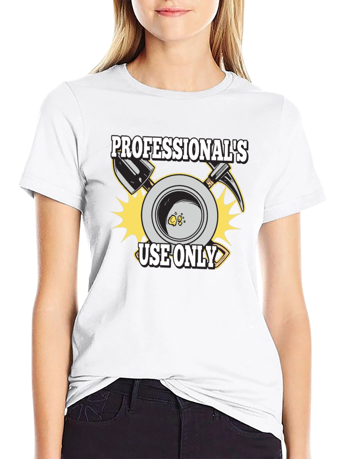 Professionals Use Only Black T-Shirt