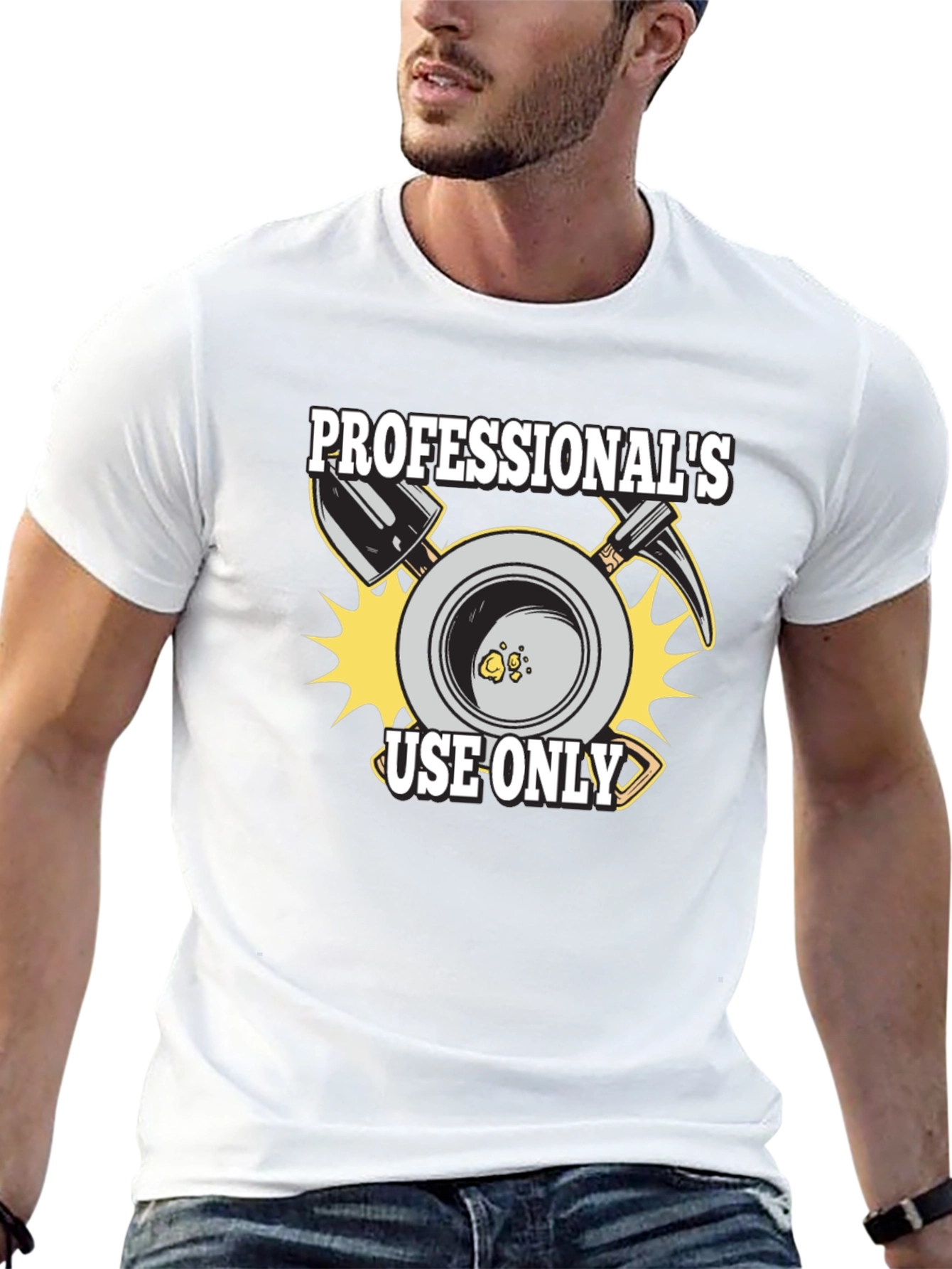 Professionals Use Only Black T-Shirt