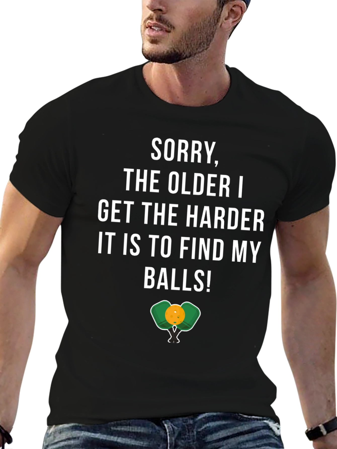 Funny Pickleball T-Shirt: Finding My Balls