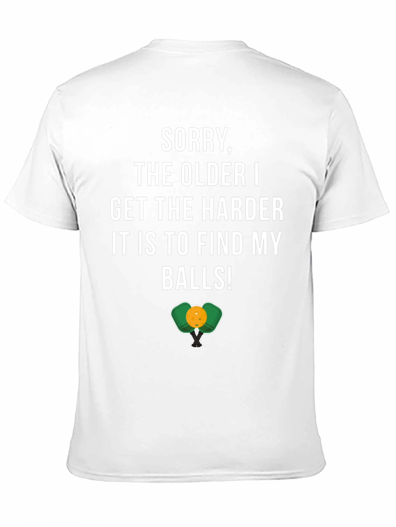 Funny Pickleball T-Shirt: Finding My Balls