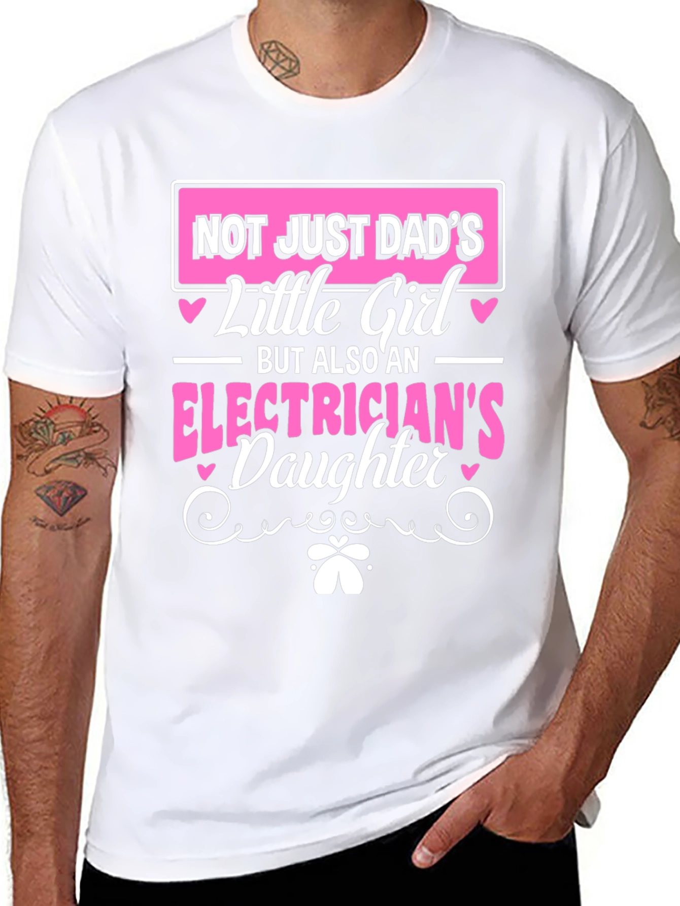 Electricians Daughter Graphic T-Shirt