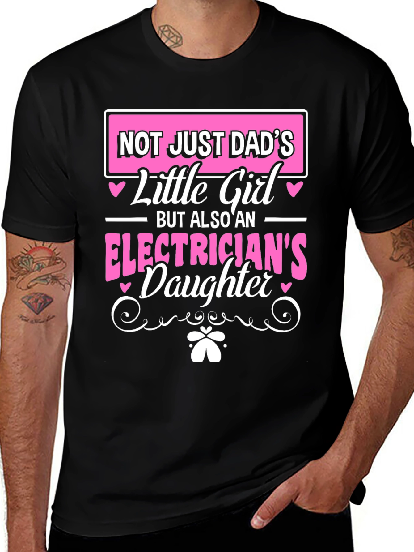 Electricians Daughter Graphic T-Shirt