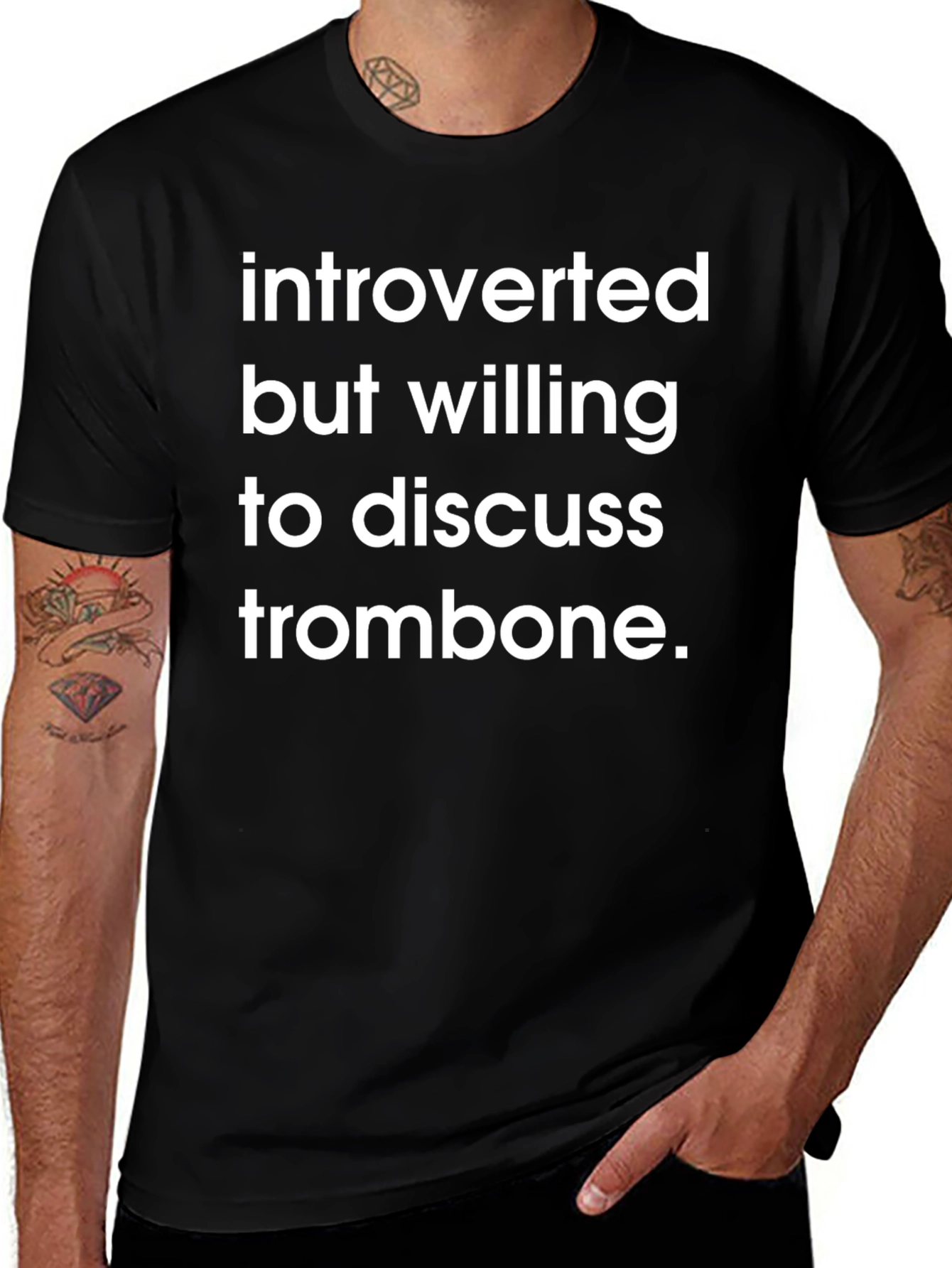 Introverted Trombone T-Shirt