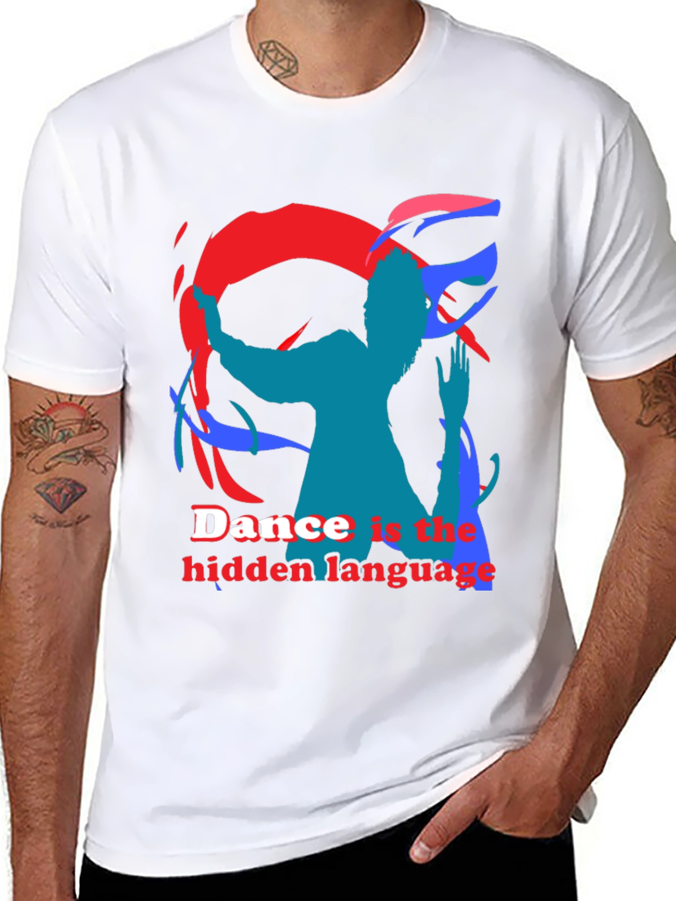 Dance is the Hidden Language Graphic Tee