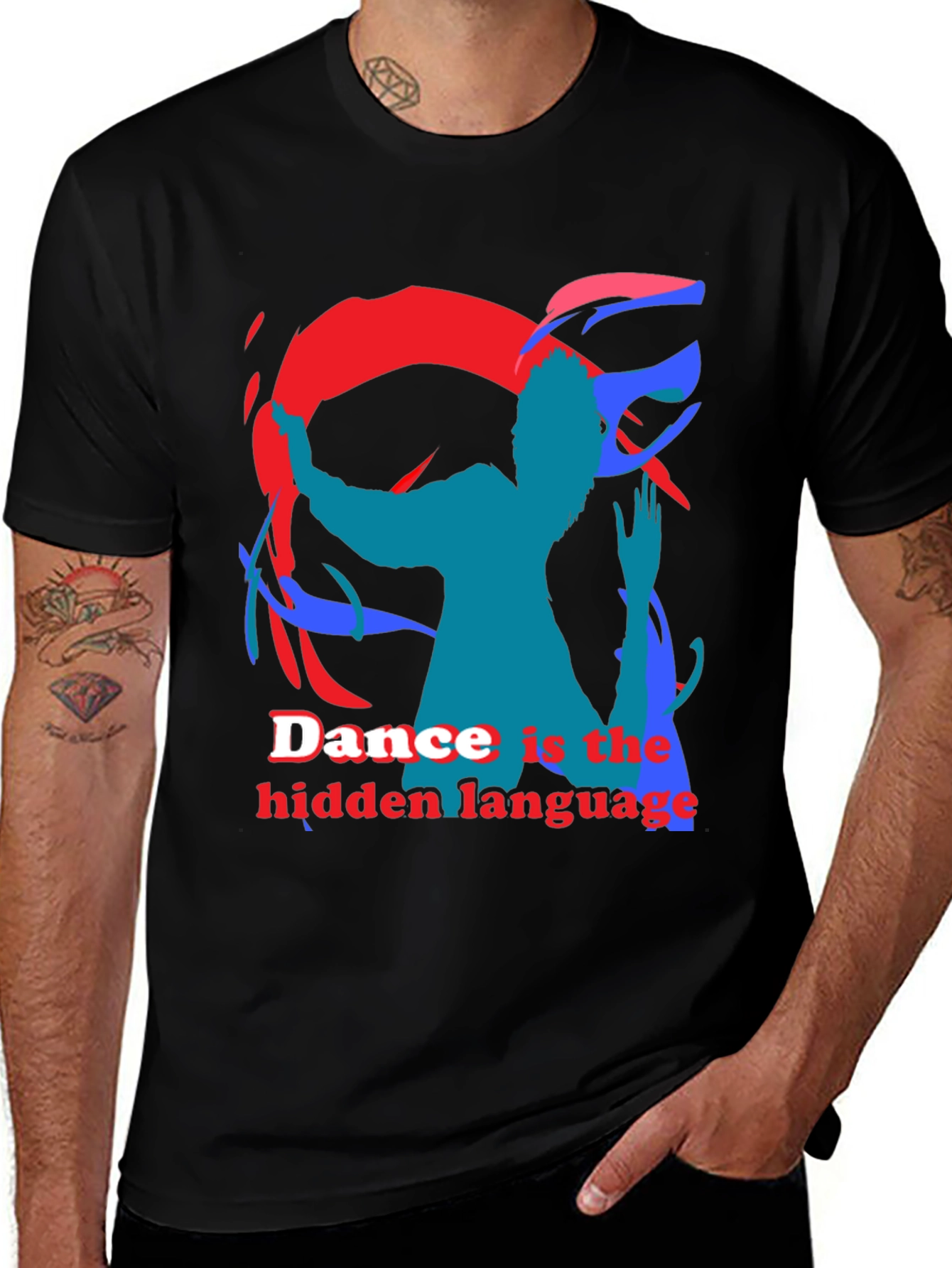 Dance is the Hidden Language Graphic Tee