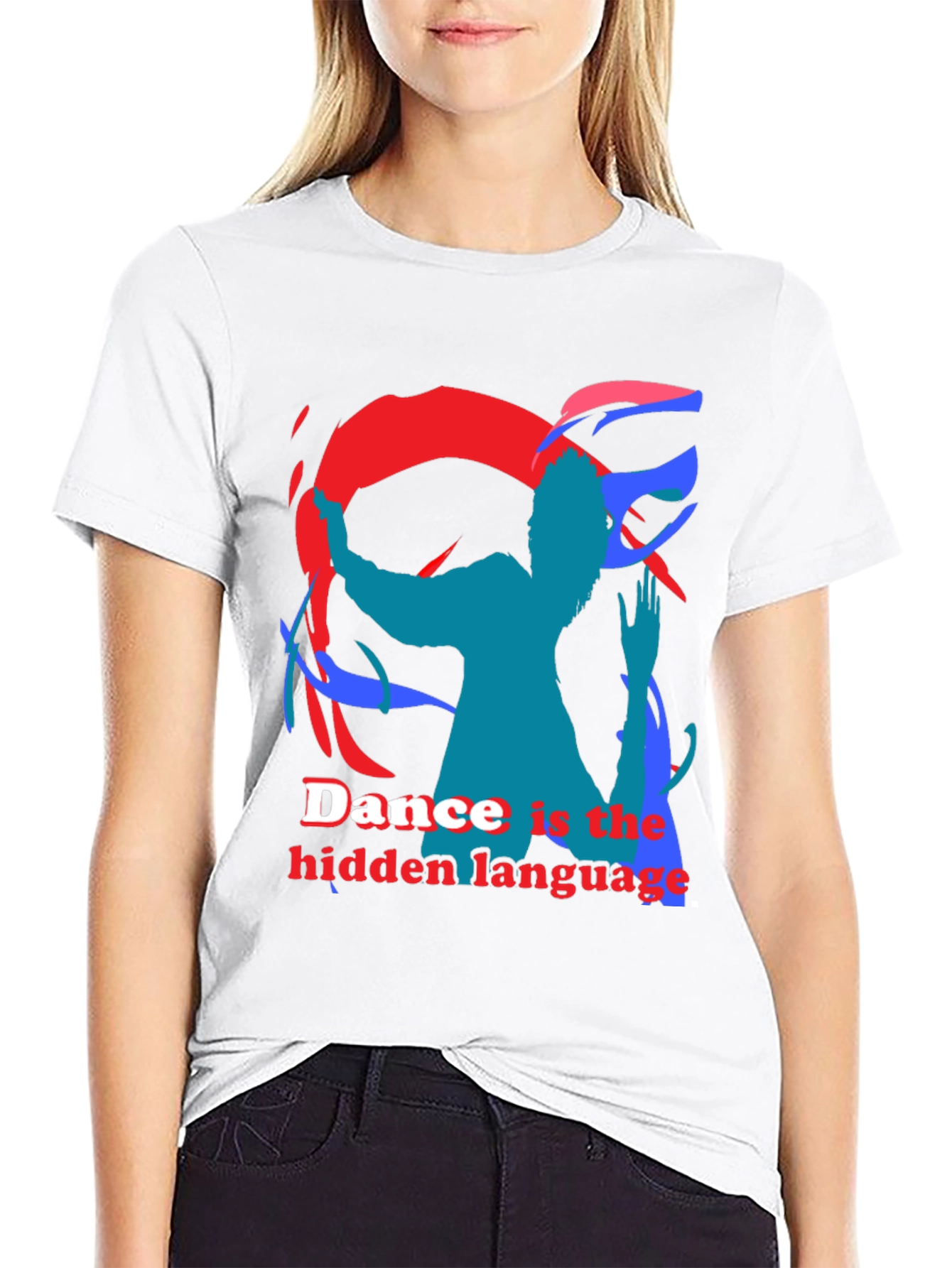 Dance is the Hidden Language Graphic Tee