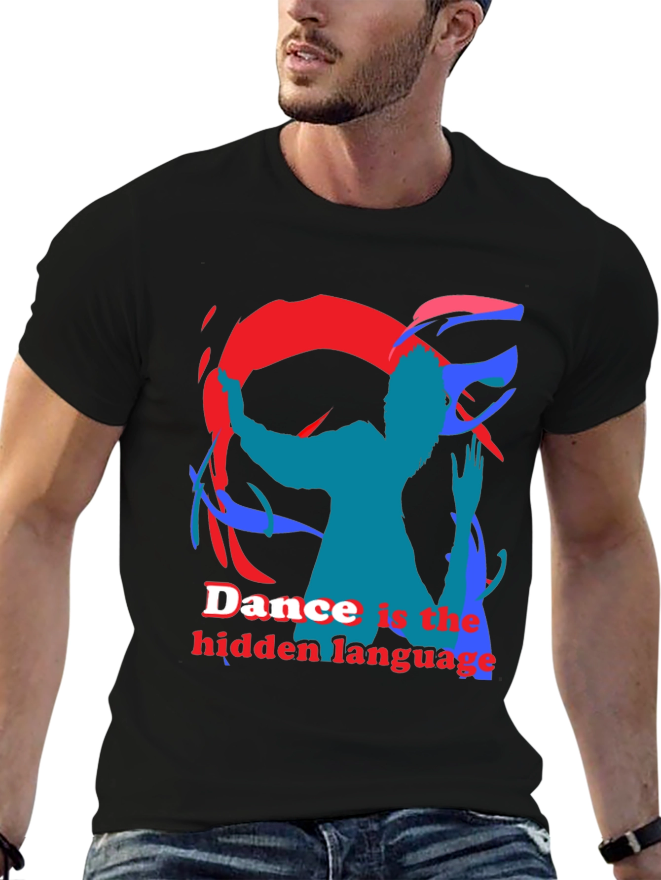 Dance is the Hidden Language Graphic Tee