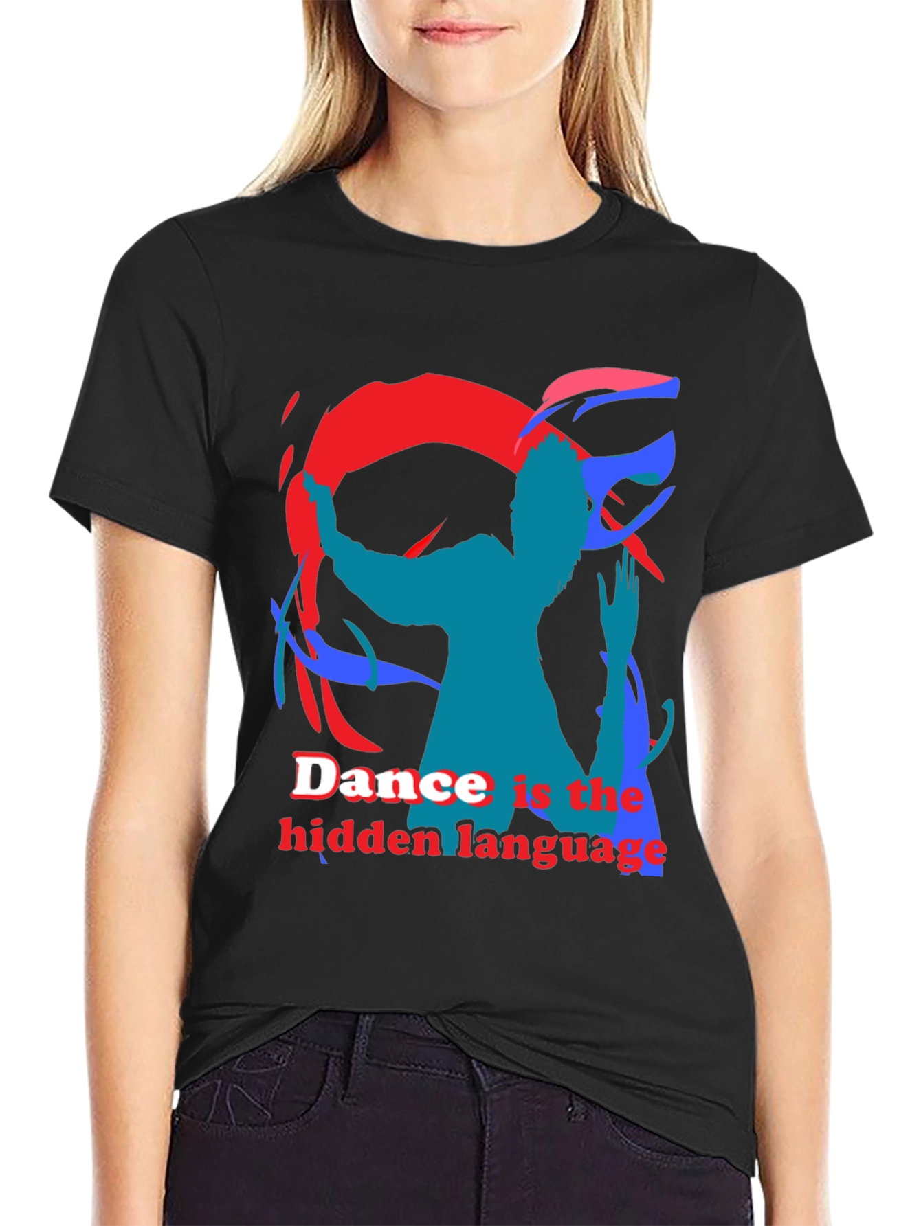 Dance is the Hidden Language Graphic Tee