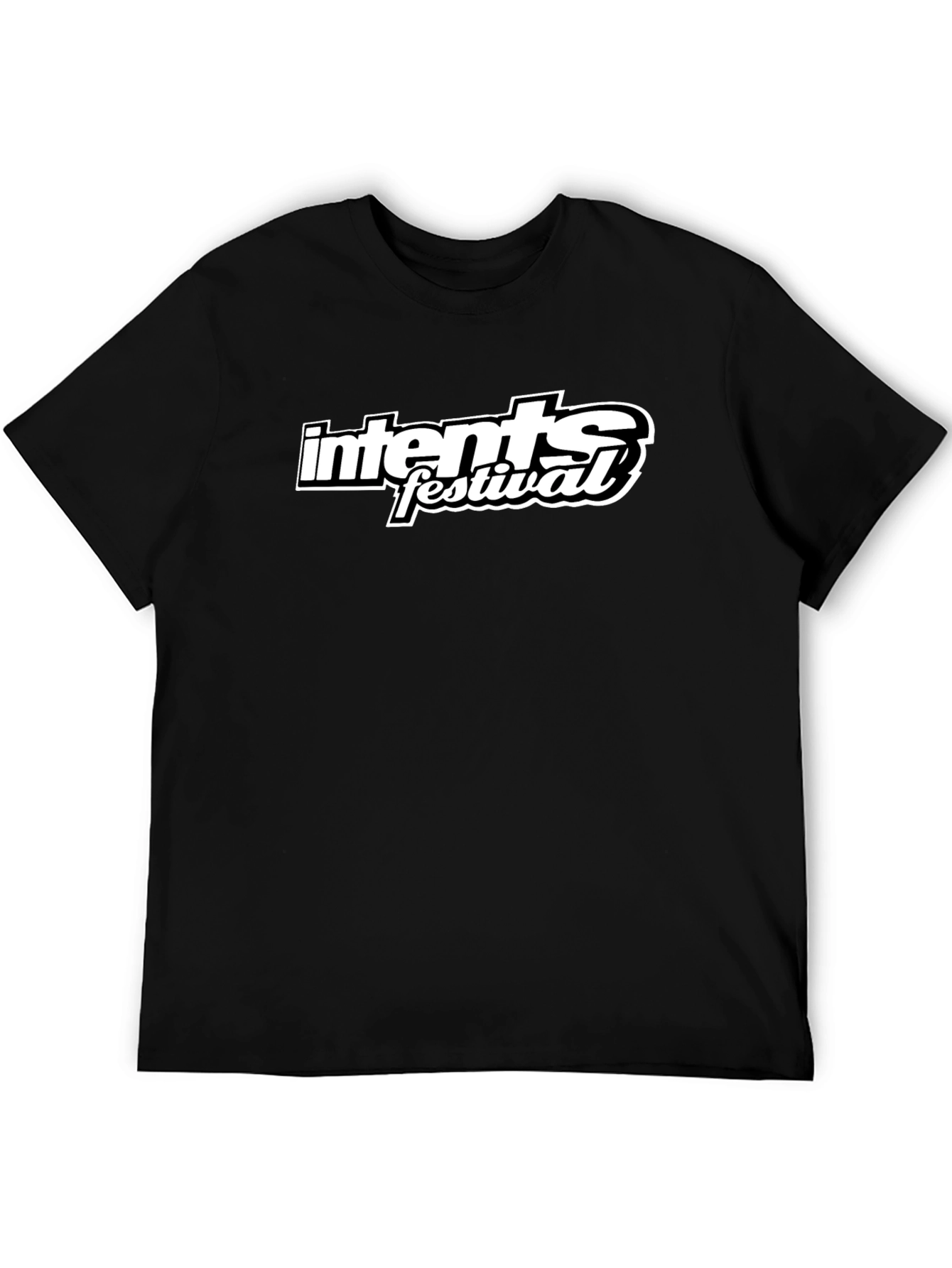 Intent Festival Black Graphic Tee