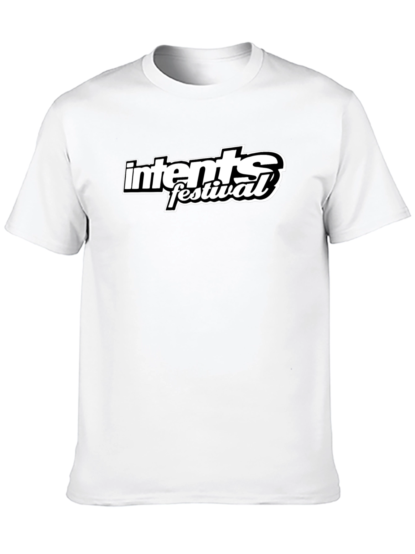 Intent Festival Black Graphic Tee