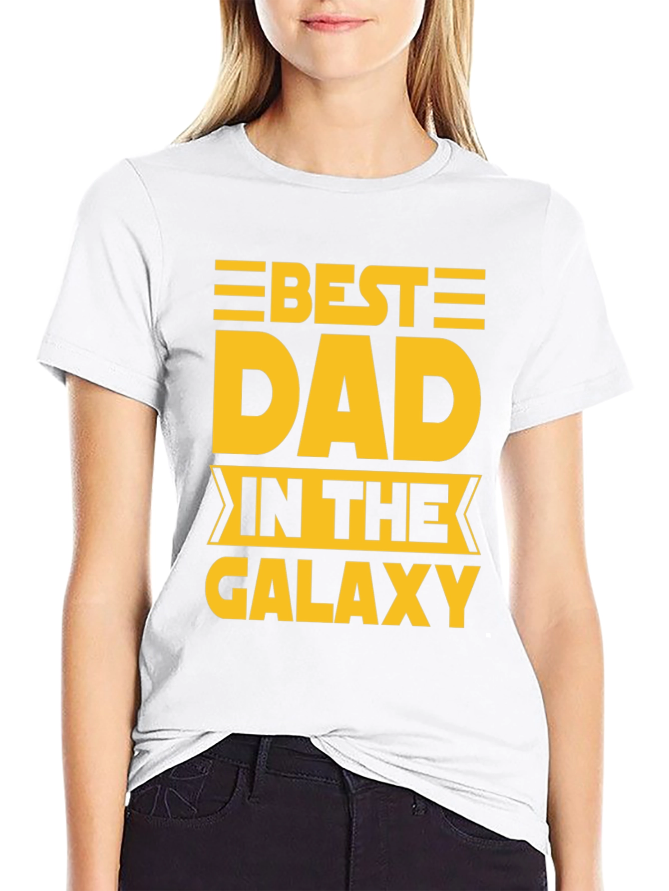 Best Dad in The Galaxy Graphic T-Shirt