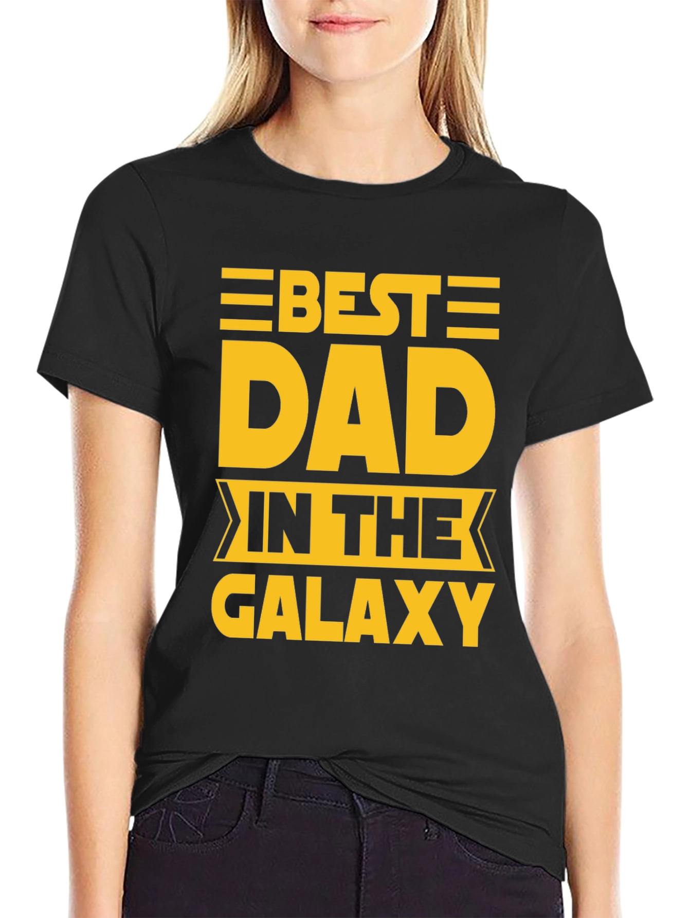 Best Dad in The Galaxy Graphic T-Shirt
