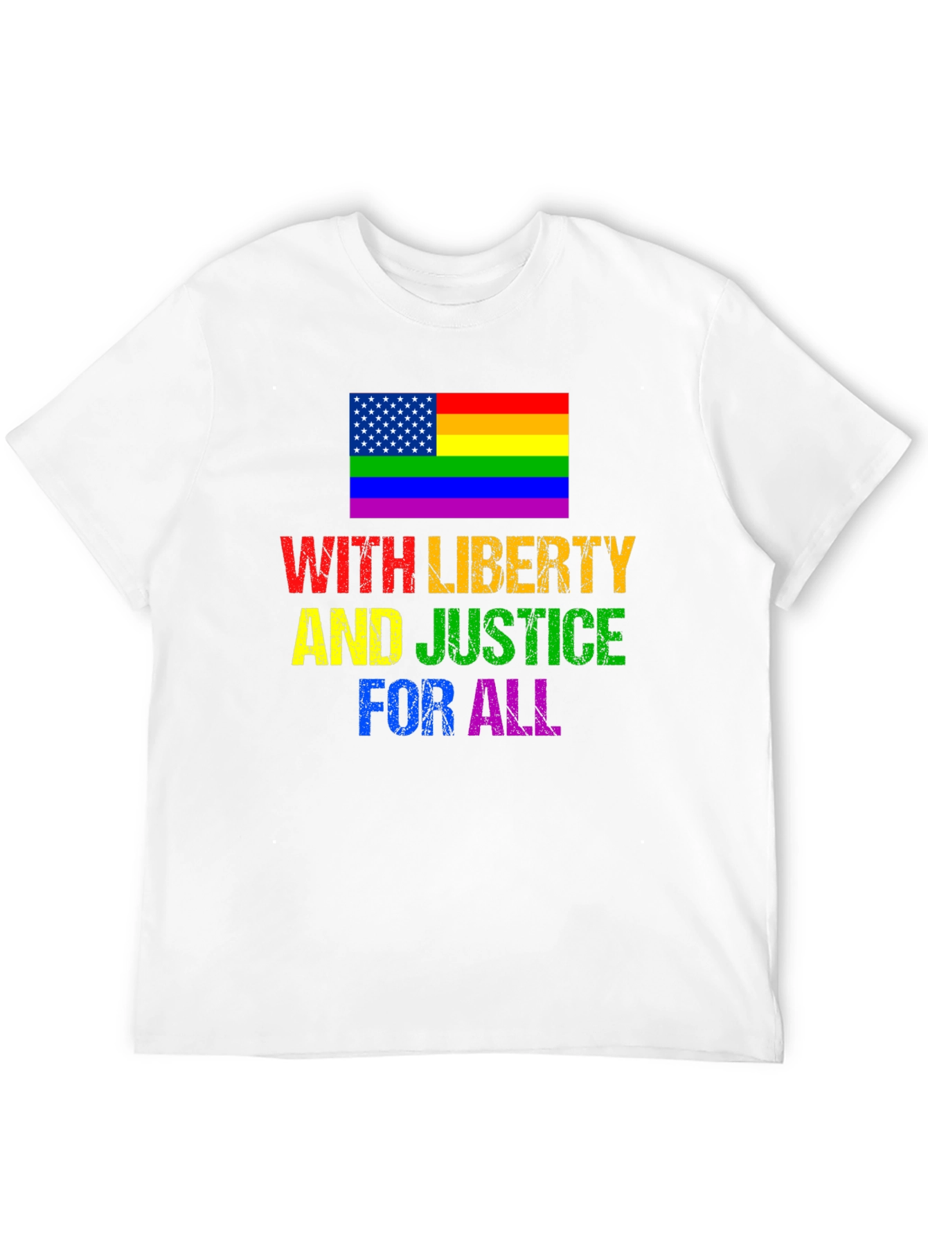 With Liberty And Justice For All T-Shirt