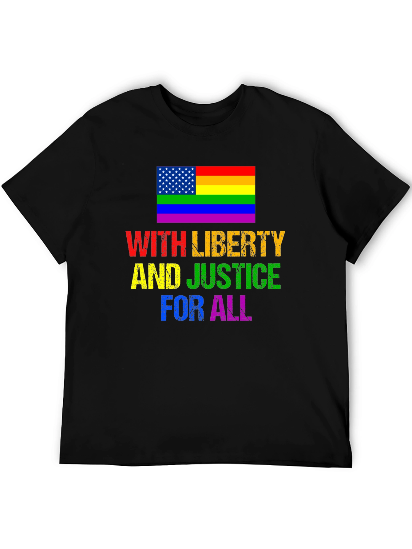 With Liberty And Justice For All T-Shirt