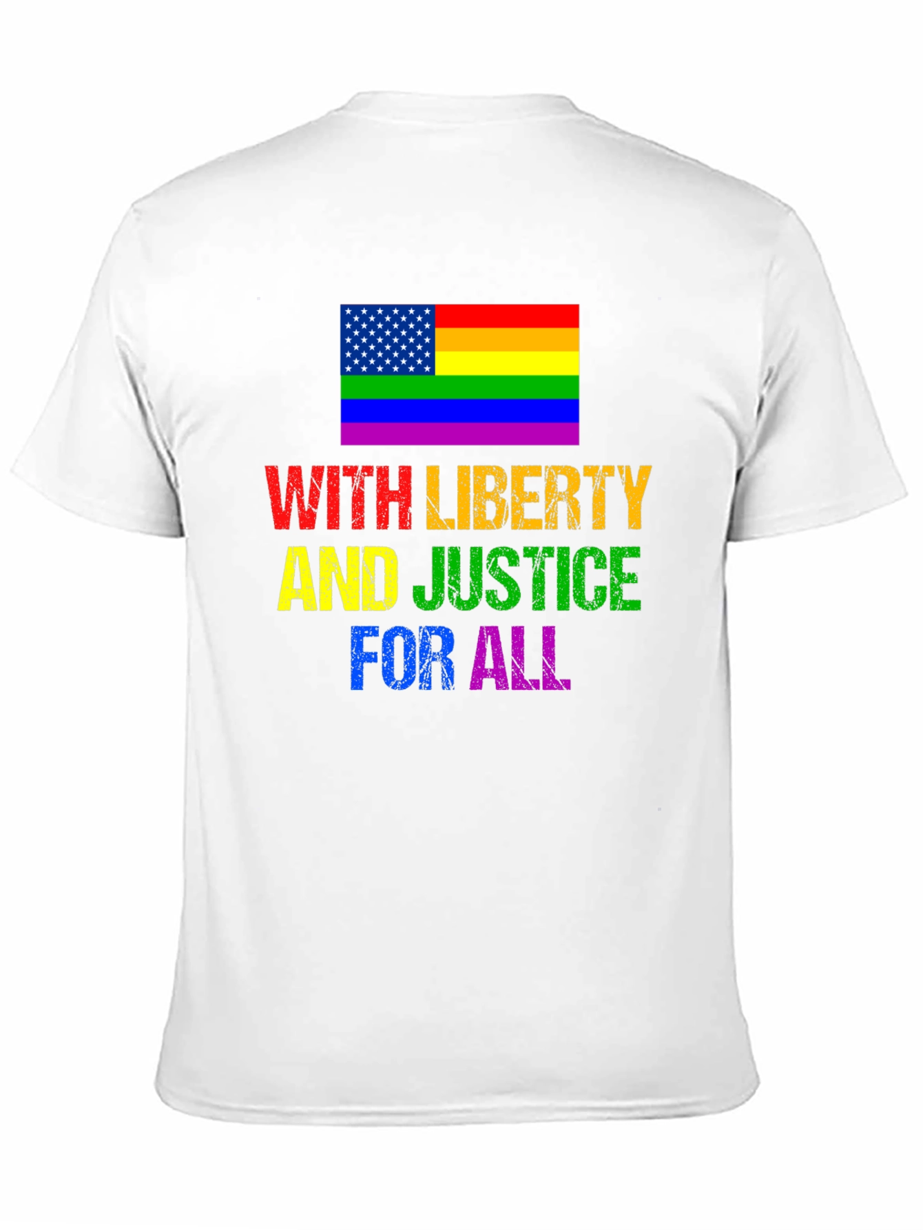 With Liberty And Justice For All T-Shirt