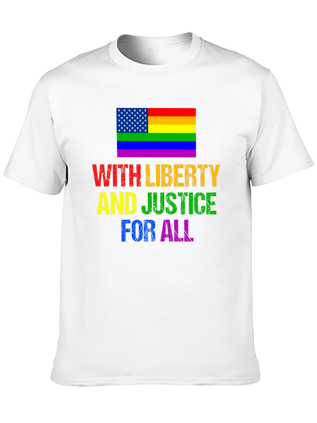With Liberty And Justice For All T-Shirt