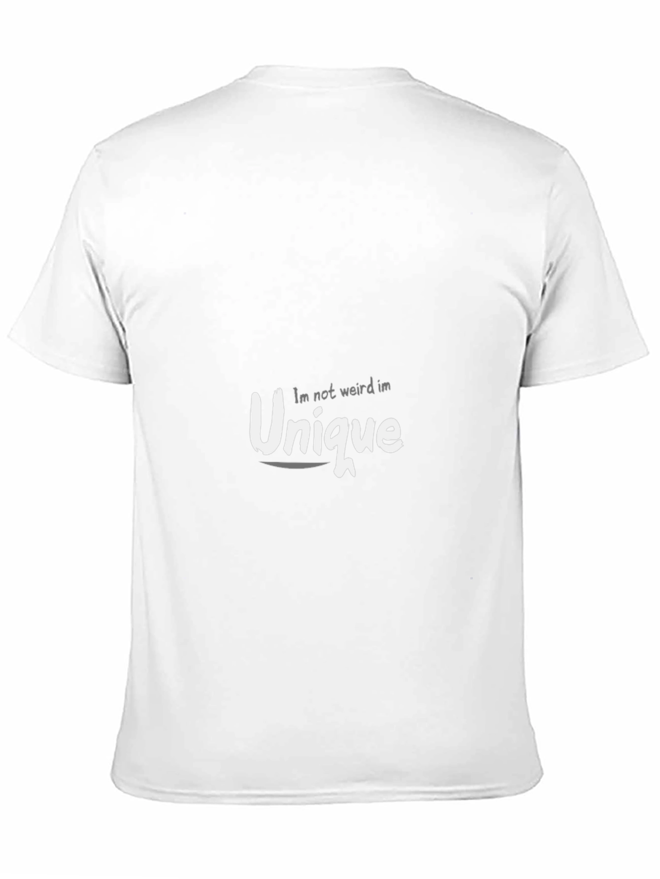 Unique Statement T-Shirt - Black