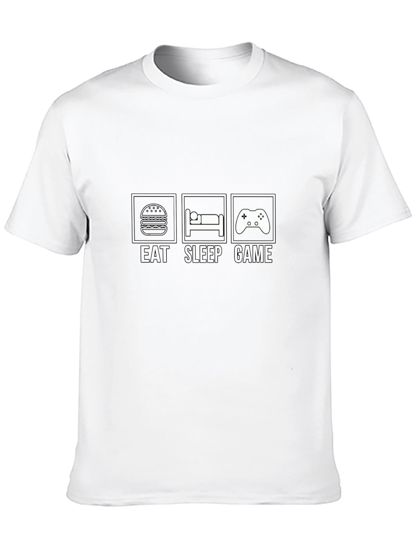 Eat Sleep Game T-Shirt - Gamer Lifestyle Tee