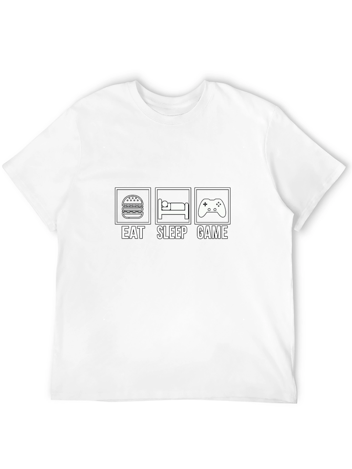 Eat Sleep Game T-Shirt - Gamer Lifestyle Tee