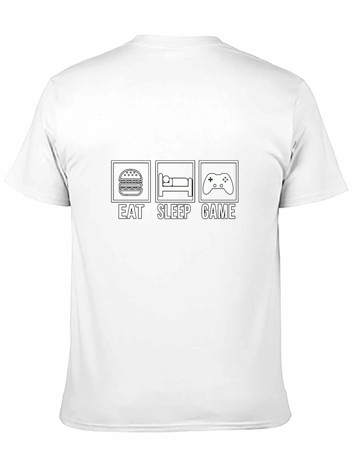 Eat Sleep Game T-Shirt - Gamer Lifestyle Tee