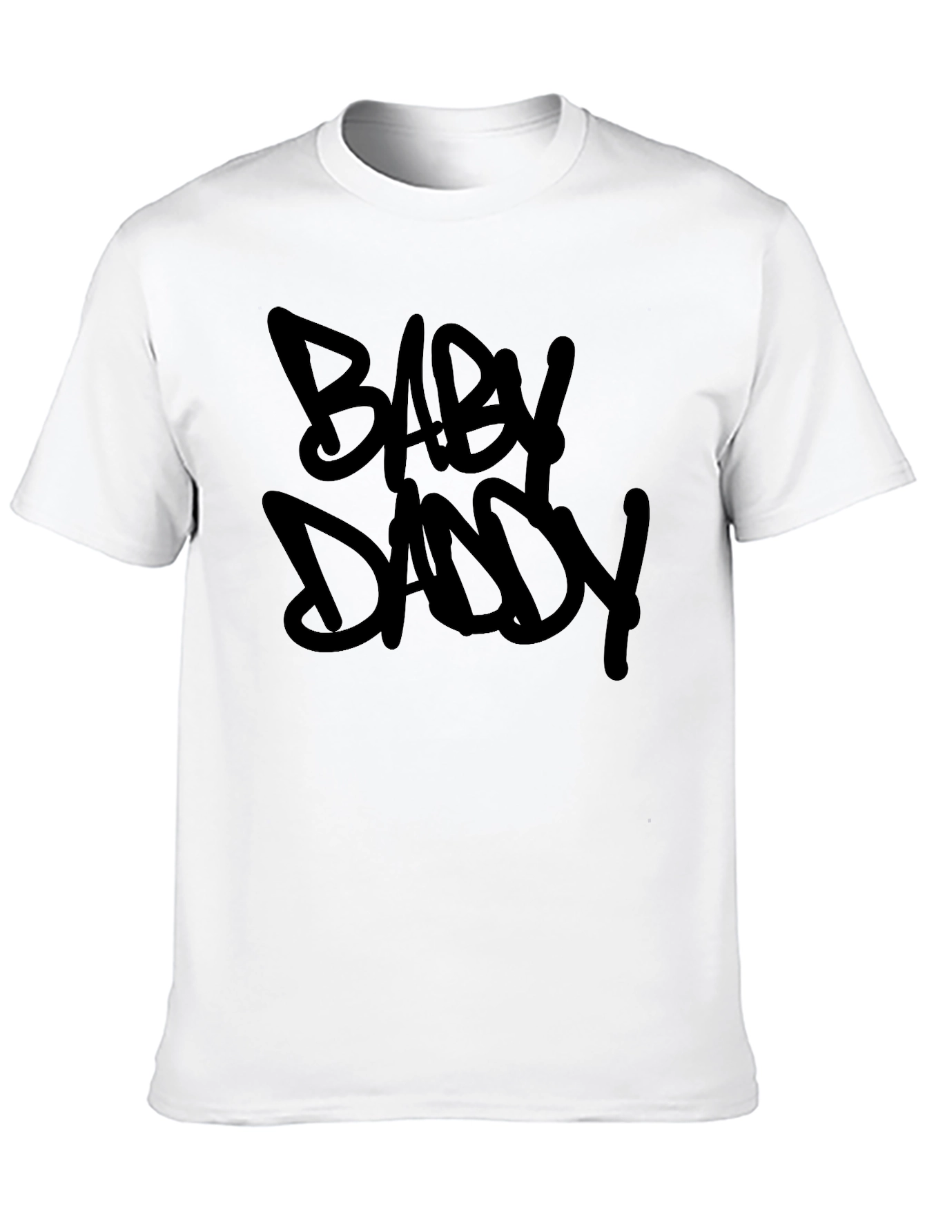 Baby Daddy Black Graphic Tee - Trendy Style